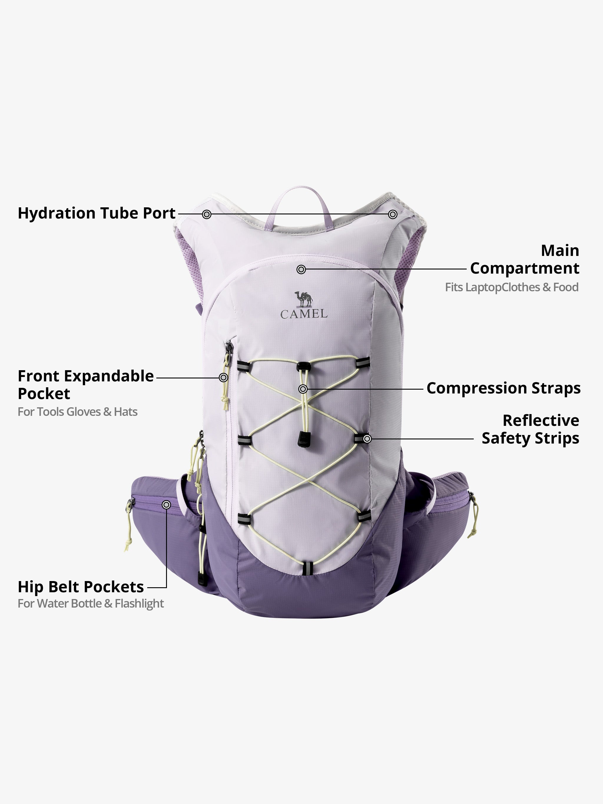 16L Ultra‑Light Daily Riding Backpack