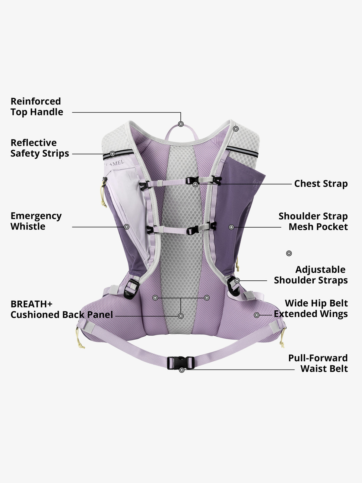 16L Ultra‑Light Daily Riding Backpack