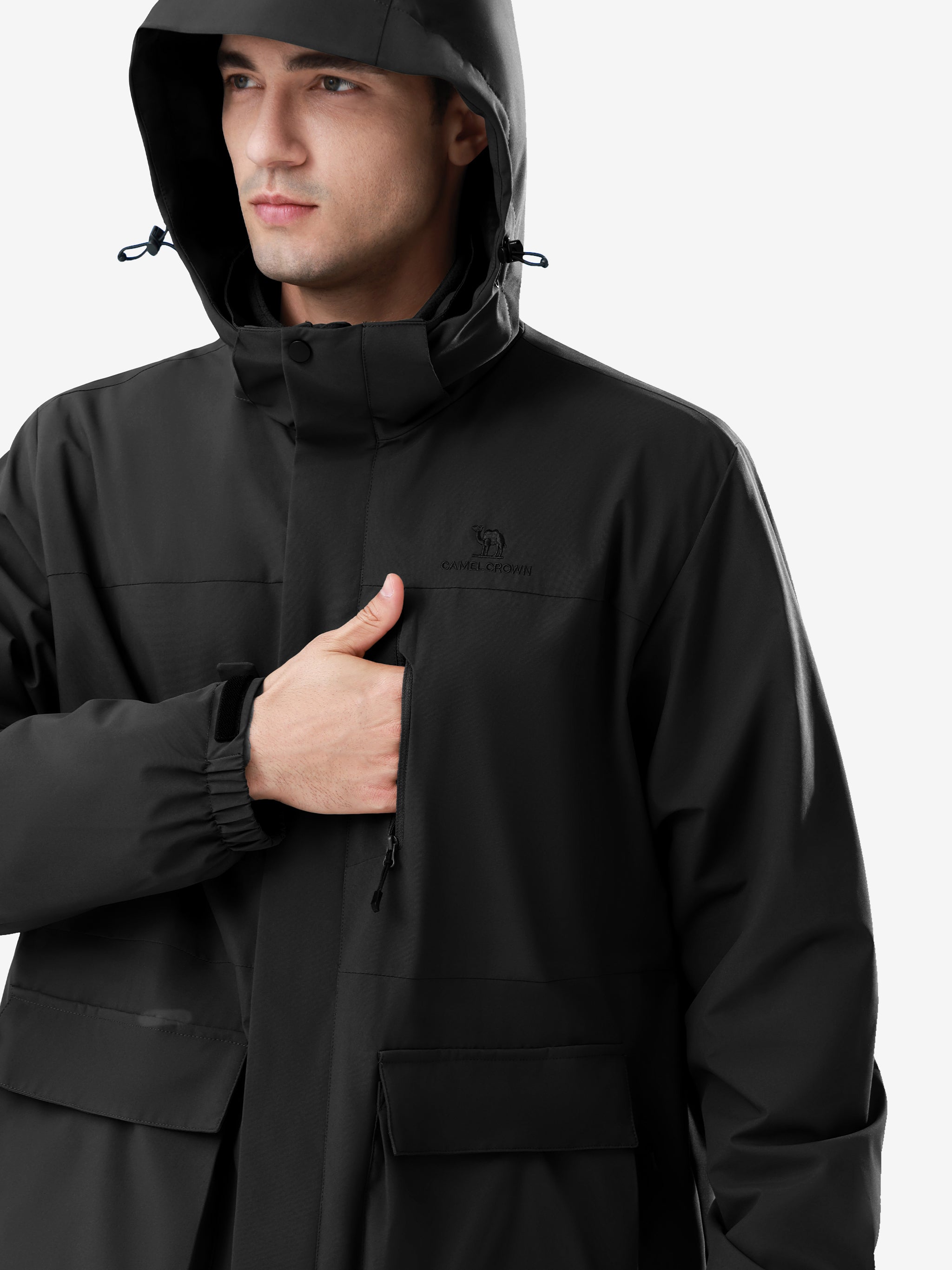 Men’s Arctic Sentinel 3-in-1 Jacket Flap pockets