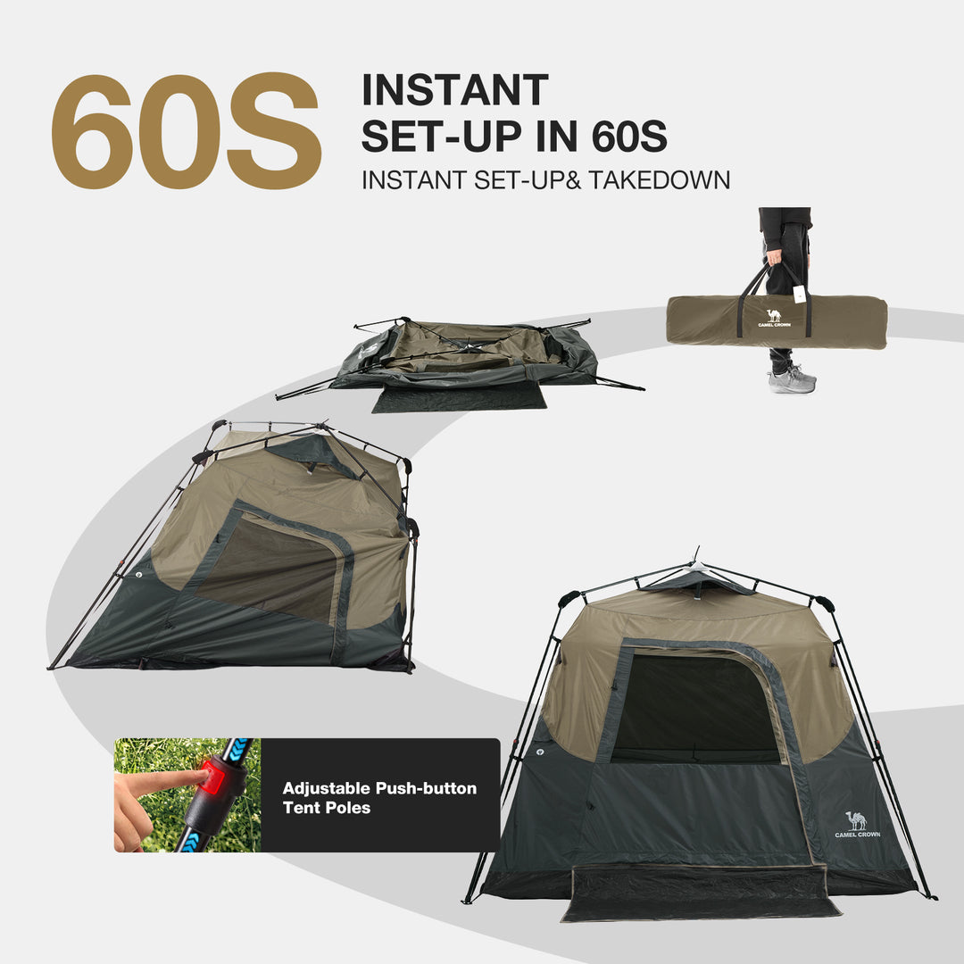 CAMEL CROWN 4-6 Person Instant Tents