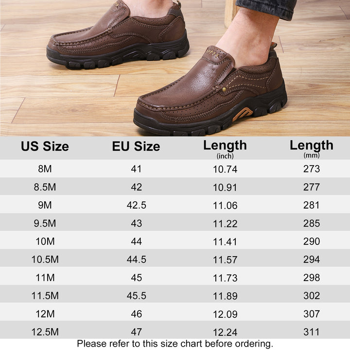 Men's loafersmokassin genuine leather is comfortable and suitable for travel, driving and outdoor activities