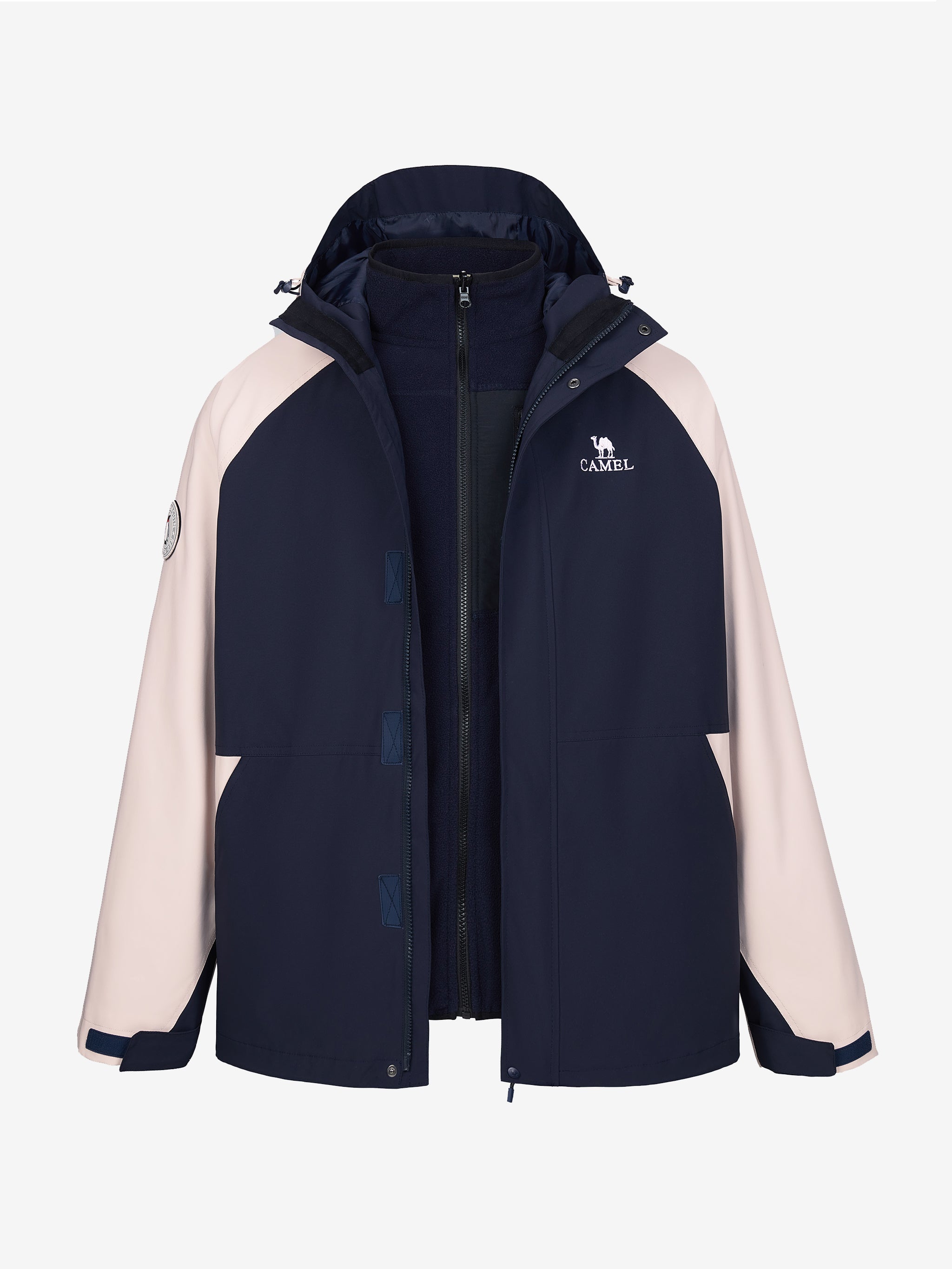 Camel Men's Arctic Sentinel 3-in-1 Fleece Jacket – CAMEL