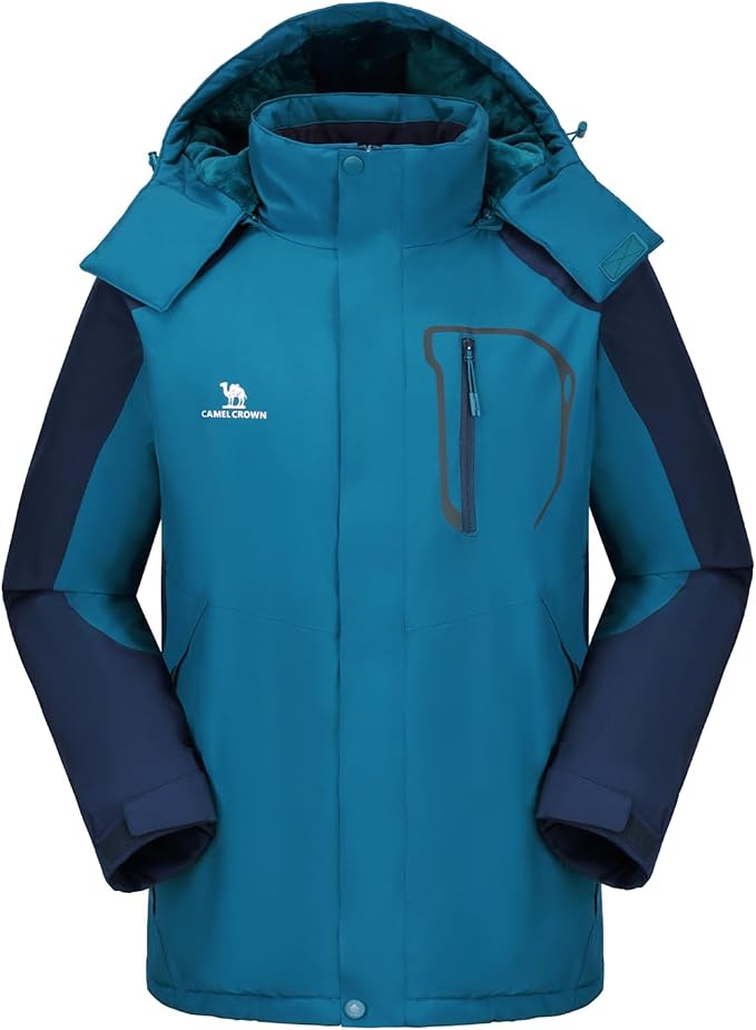 CAMEL CROWN Men's Ski Snow Jacket