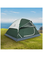 CAMEL CROWN 4-person dome camping tent, army green, view 16