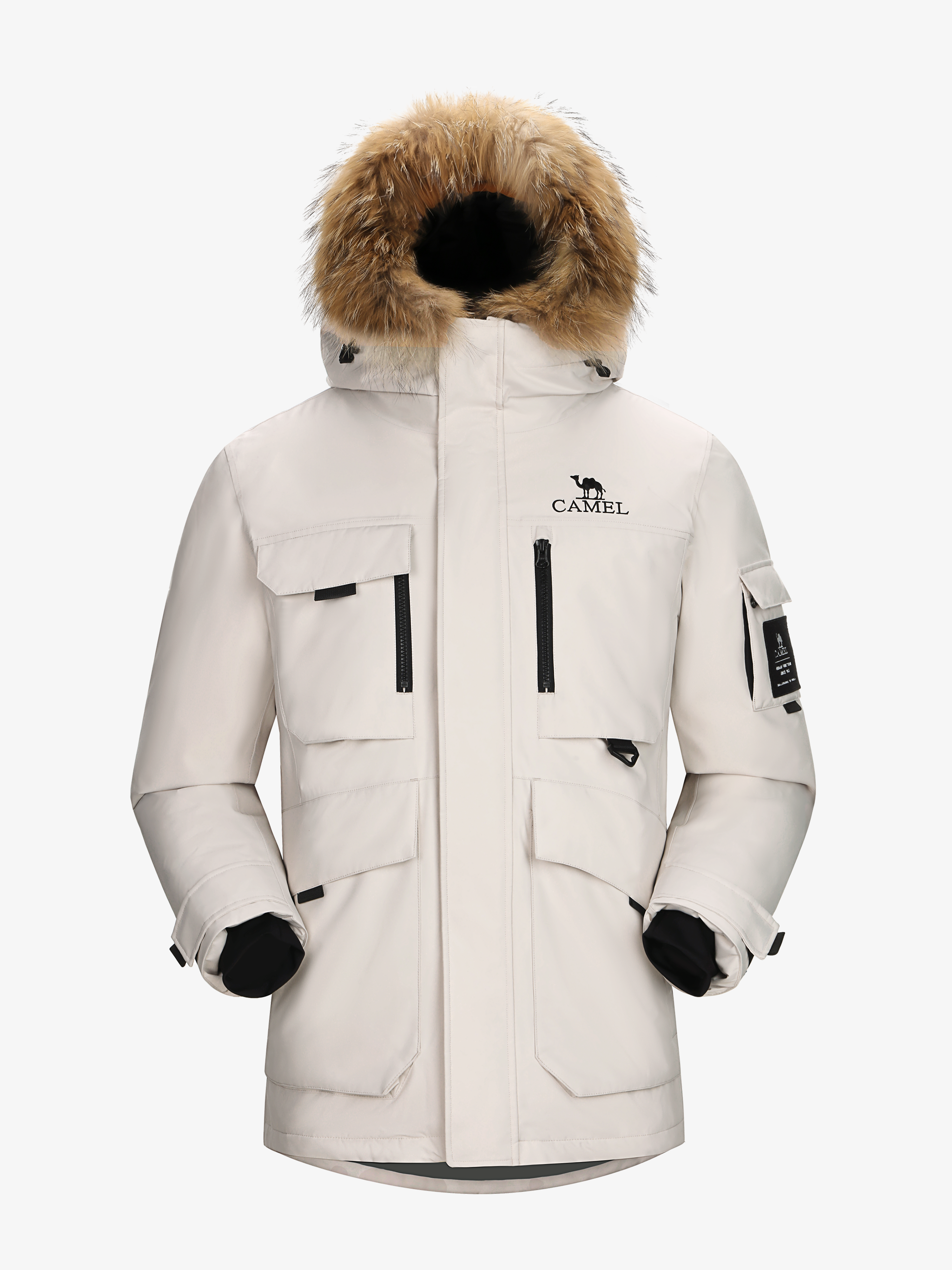 Men‘s Parka Goose Down Shell Jacket
