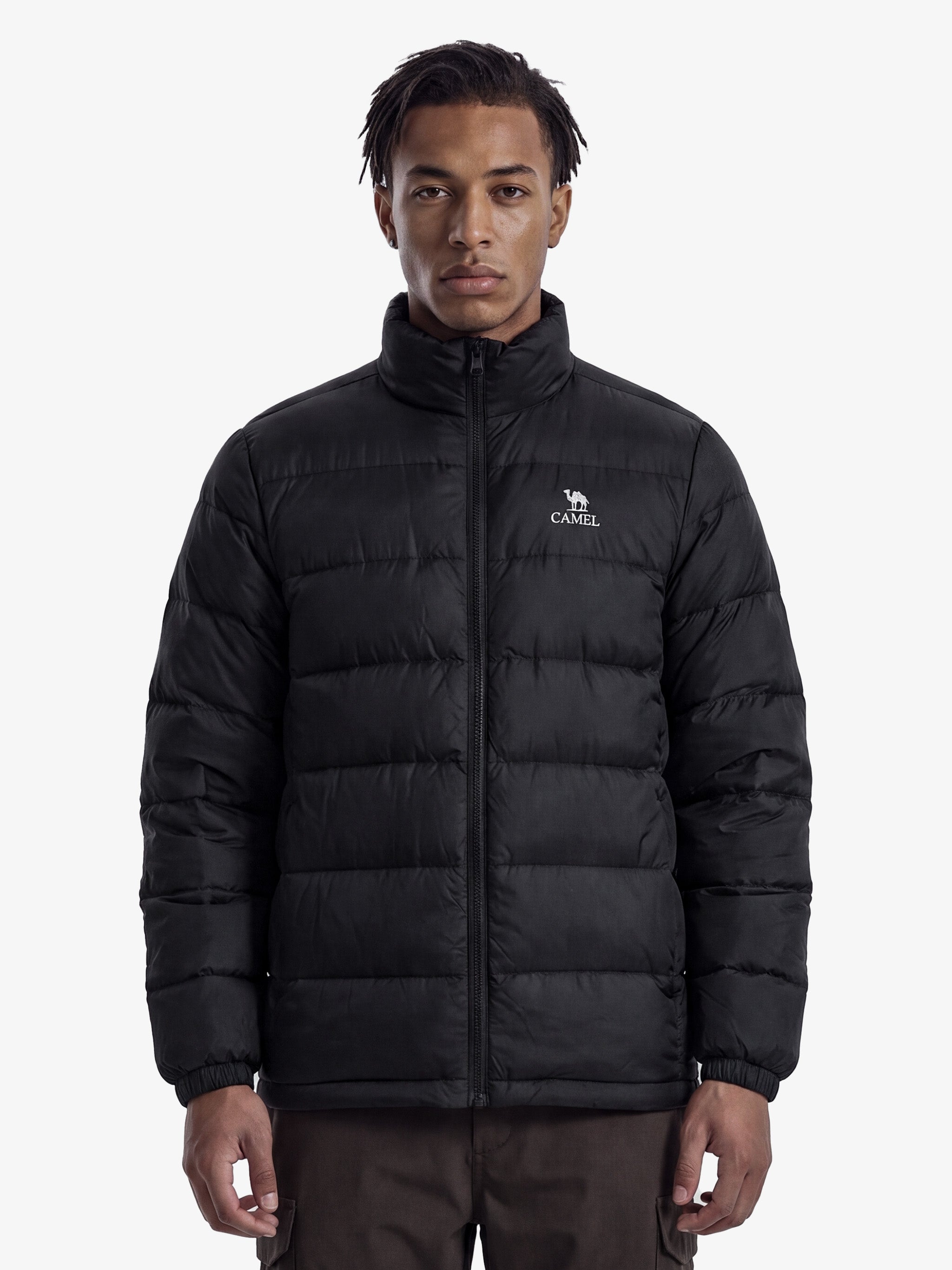 CAMEL Men's 3-in-1 Shell Jacket with Down Liner - A16CA6B027Y-hei6