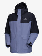 CAMEL Men's 3-in-1 Shell Jacket with Down Liner - A16CA6B027Y-lan+hei-2