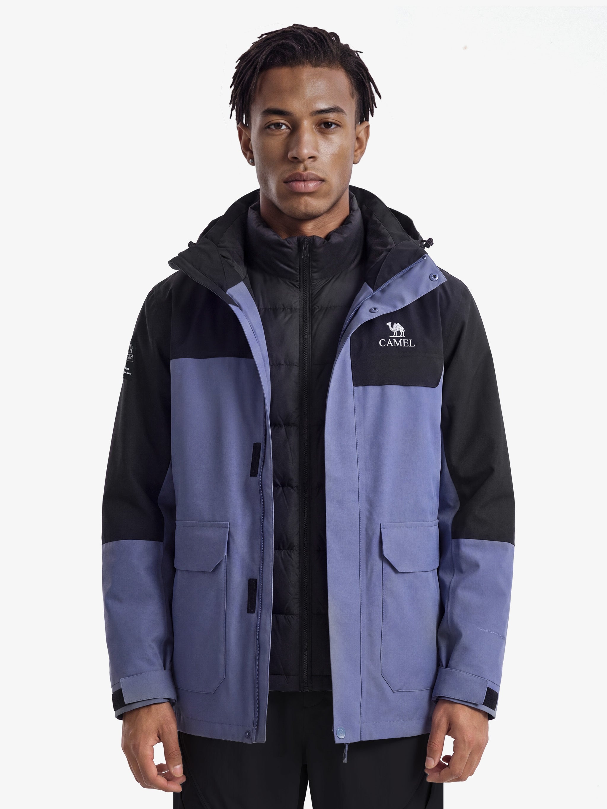 Men's 3-in-1 Shell Jacket with Down Liner