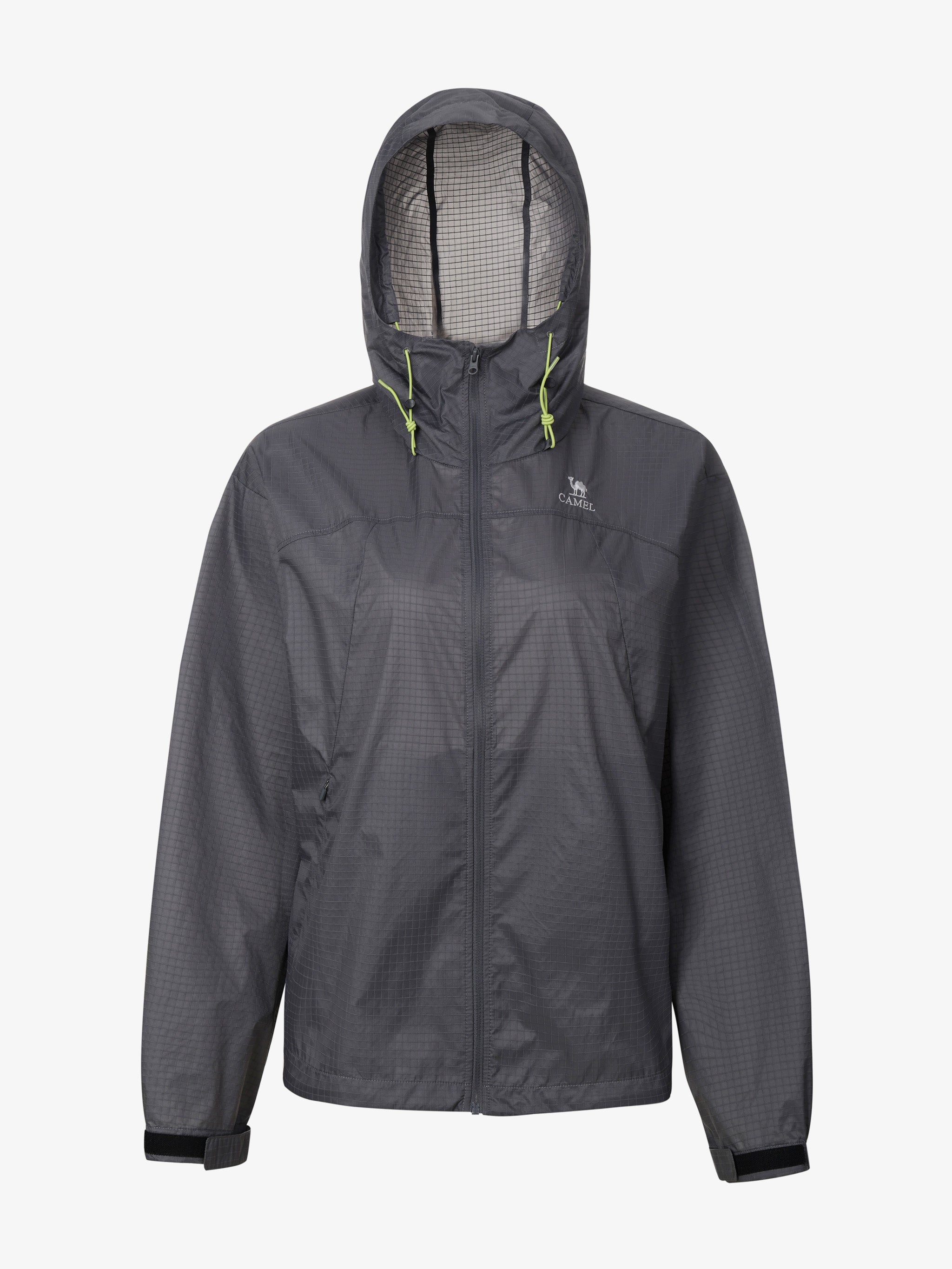 CAMEL Women's Lightweight Hooded Sun Jacket - A26BATR170-black1