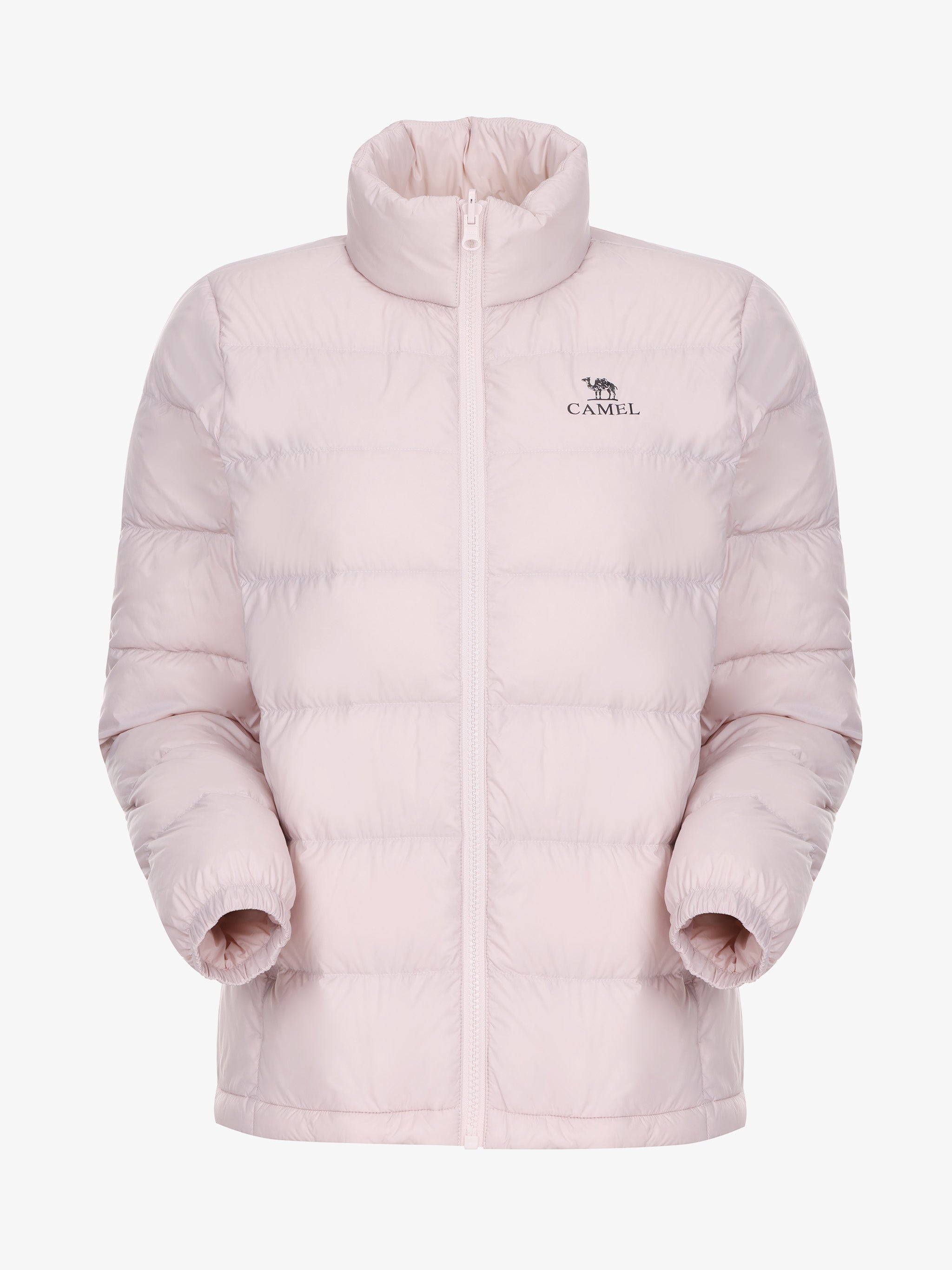 CAMEL Women's 3-in-1 Shell Jacket with Down Liner - A26CA6B050Y-fen+hei-4