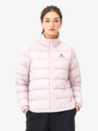 CAMEL Women's 3-in-1 Shell Jacket with Down Liner - A26CA6B050Y-fen+hei-8