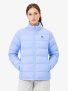 CAMEL Women's 3-in-1 Shell Jacket with Down Liner - A26CA6B050Y-lan+lan-8