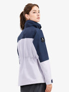 CAMEL Women's 3-in-1 Shell Jacket with Down Liner - A26CA6B050Y-zi+lan-8