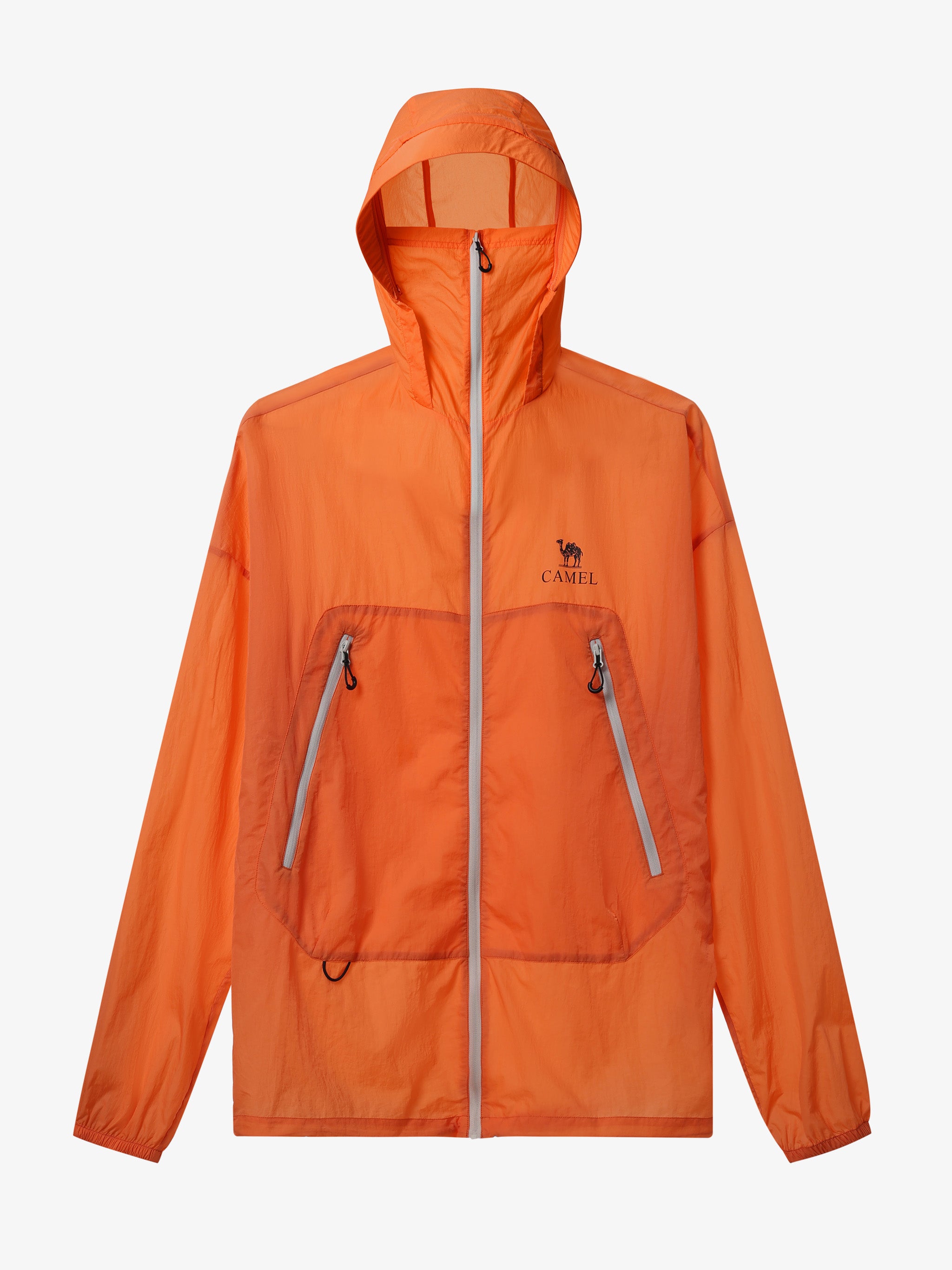 CAMEL Unisex Lightweight Hooded Sun Jacket - A35BA45095-cheng1