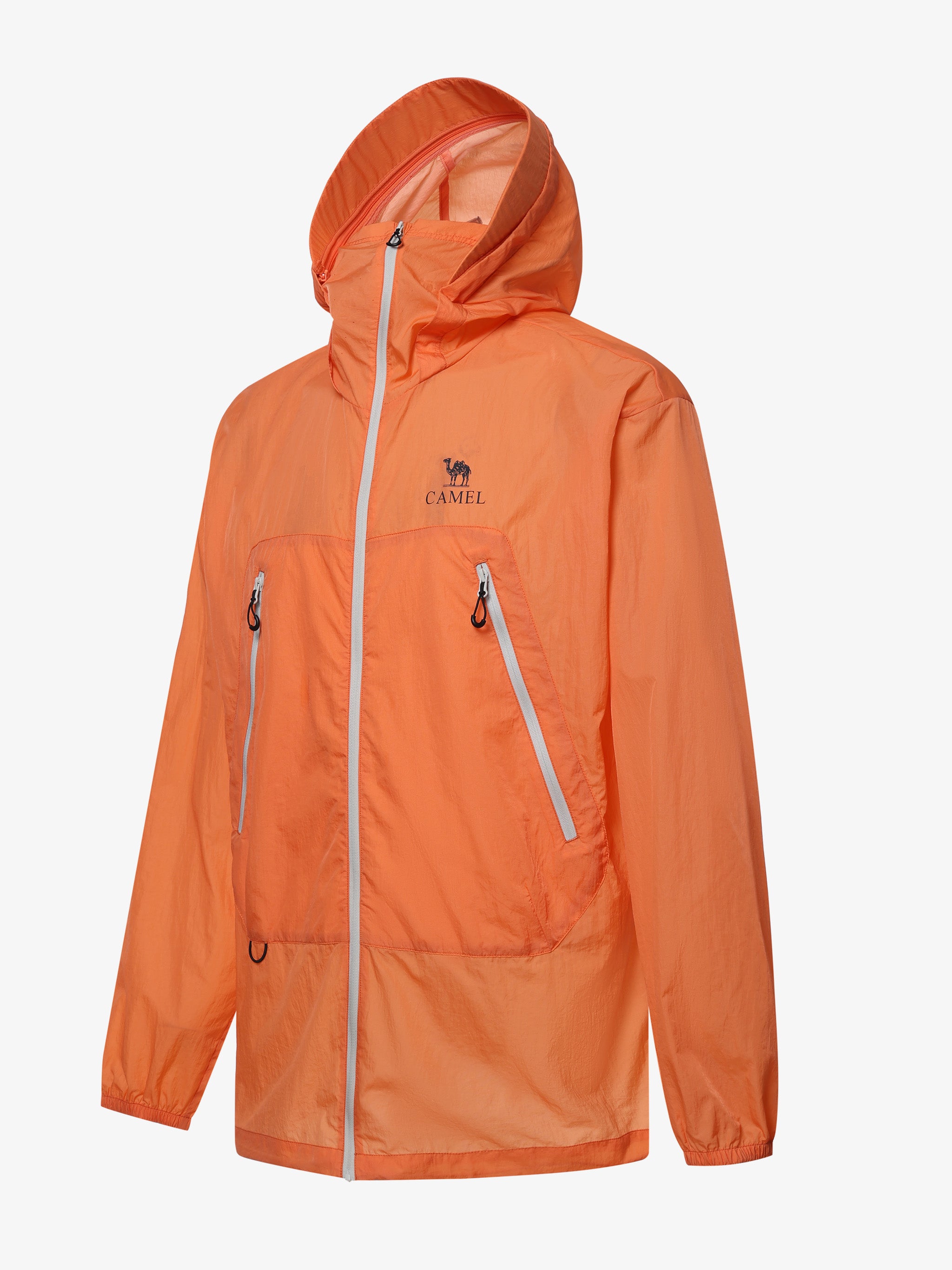 CAMEL Unisex Lightweight Hooded Sun Jacket - A35BA45095-cheng2