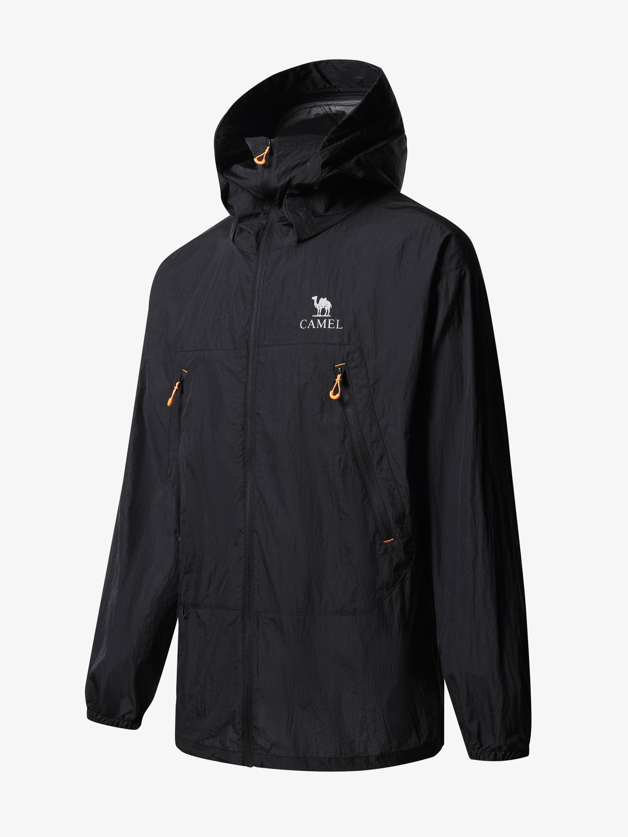 CAMEL Unisex Lightweight Hooded Sun Jacket - A35BA45095-hei2