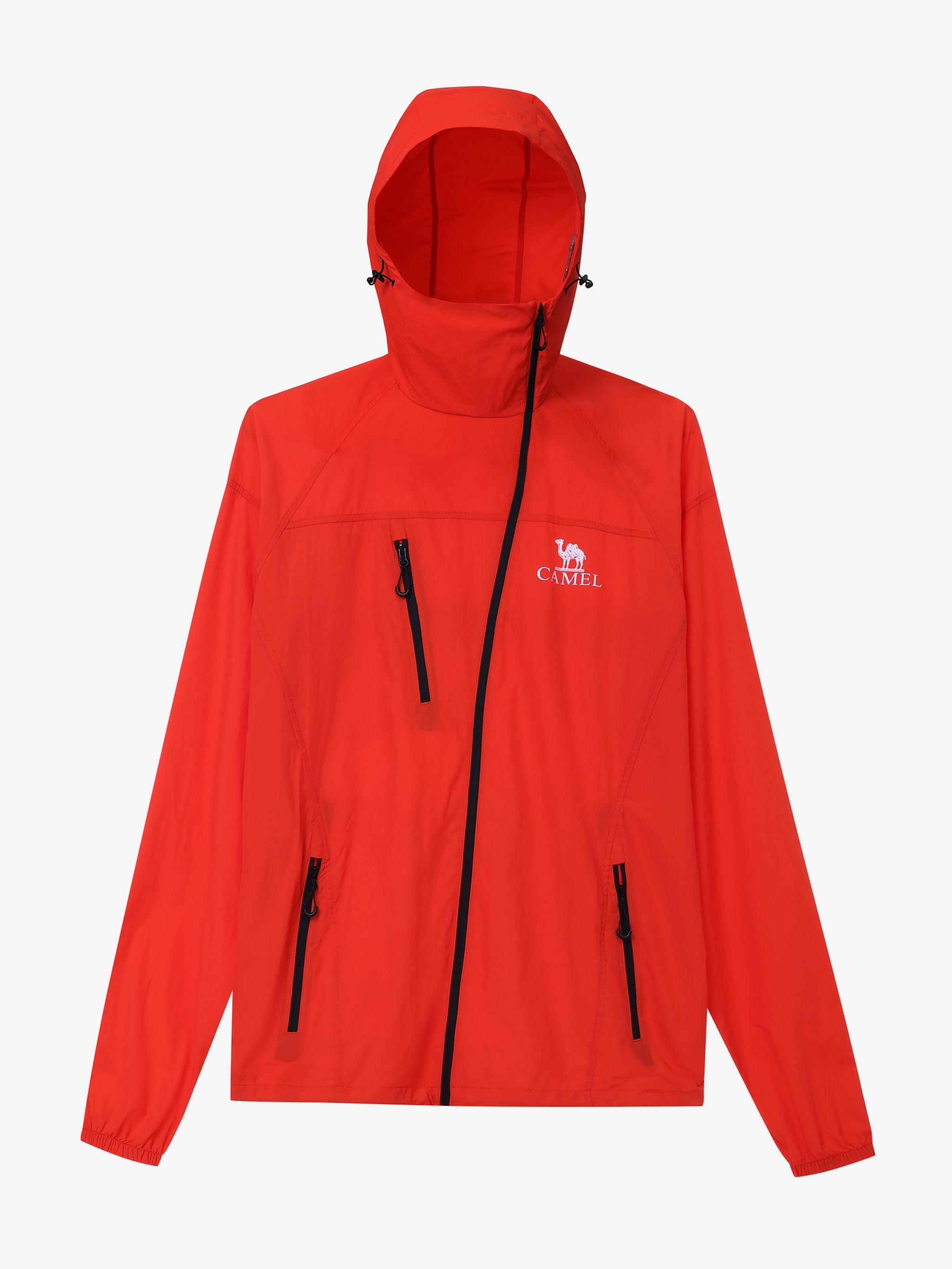 CAMEL Unisex Lightweight Hooded Outdoor Jacket - A35BA49003-cheng1
