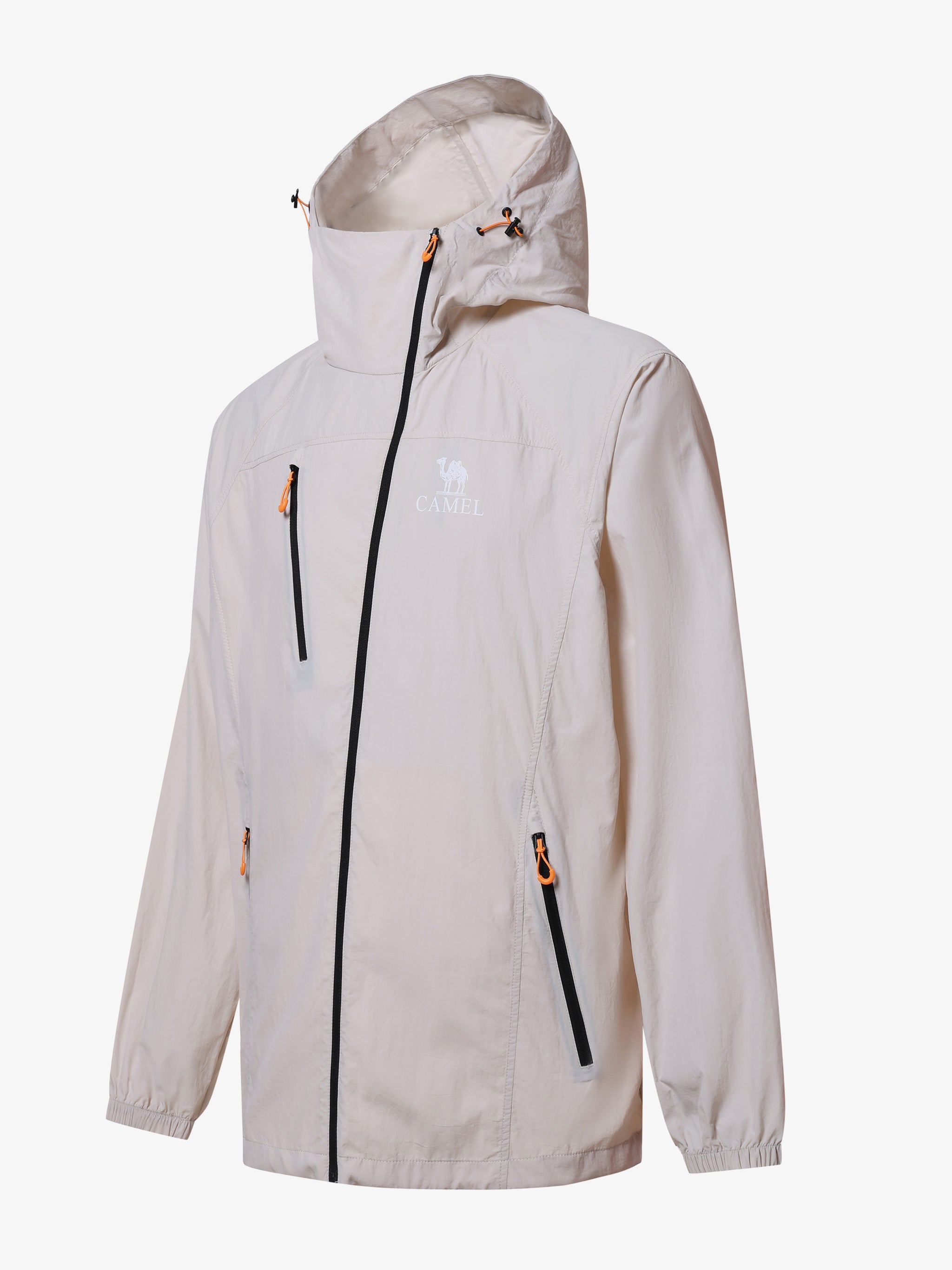 CAMEL Unisex Lightweight Hooded Outdoor Jacket - A35BA49003-hui2