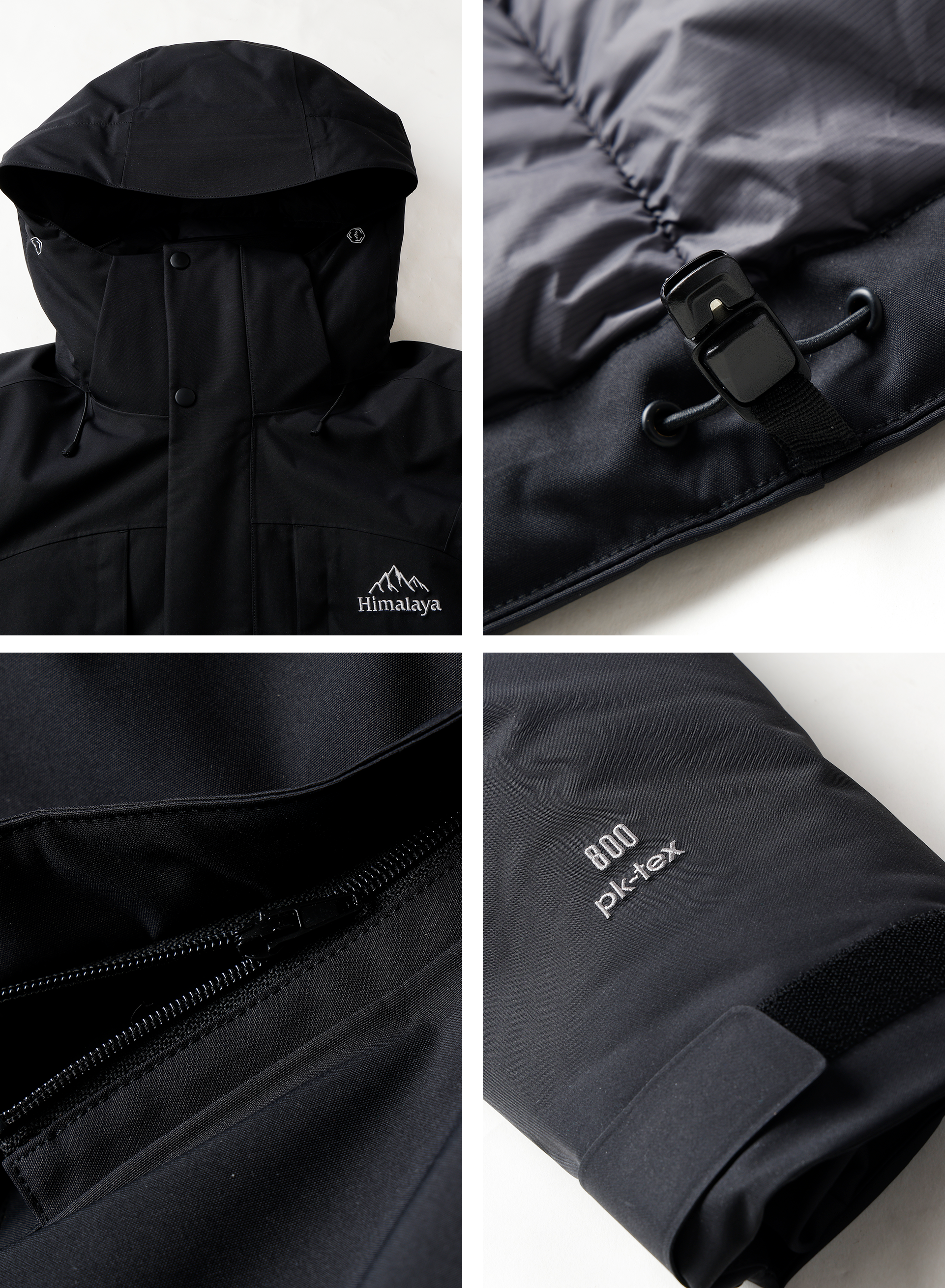 PK-TEX® 800PF Down Jacket