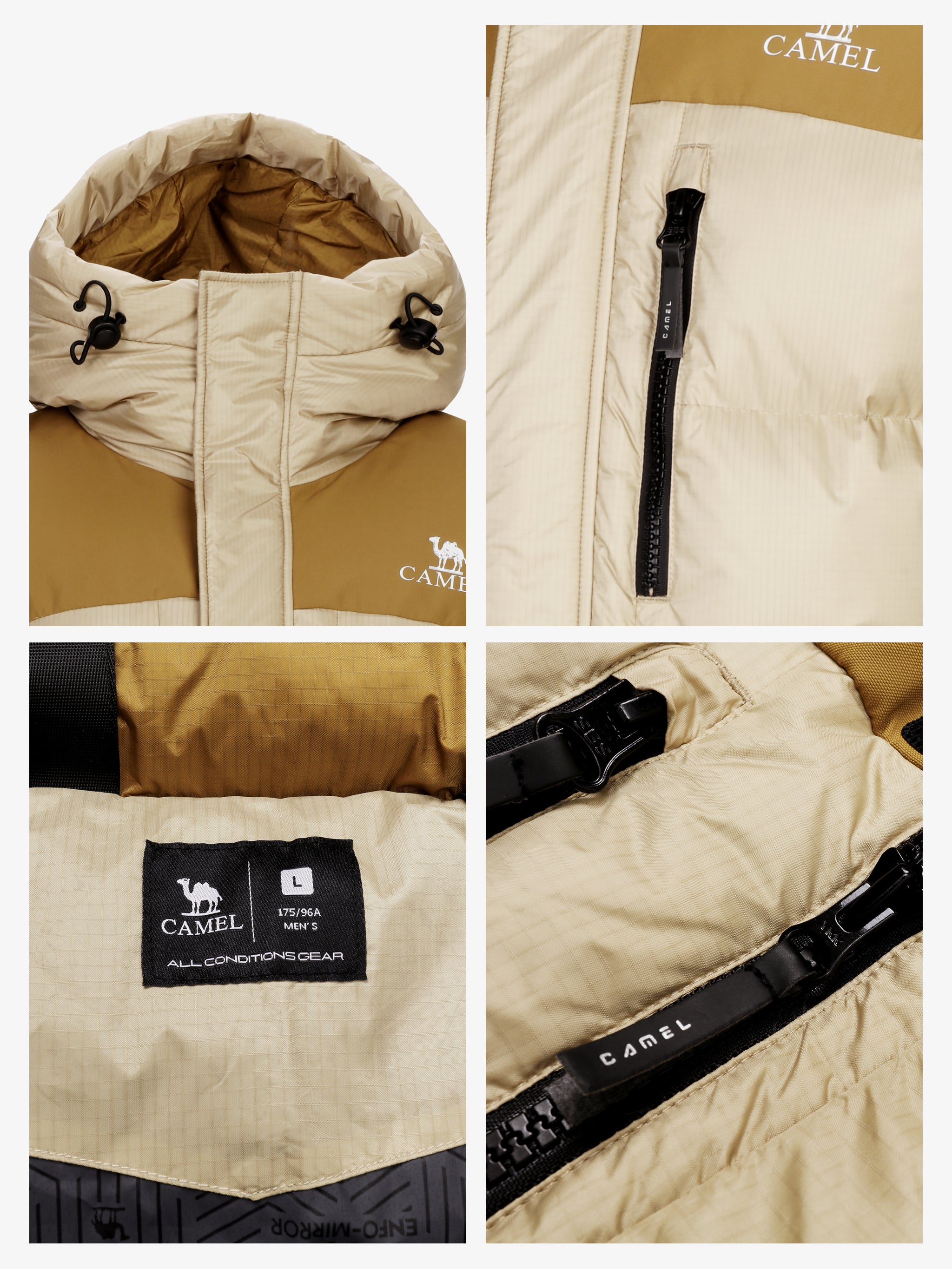 Men's Paneled Trek Down Jacket