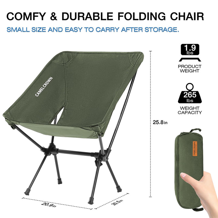 CAMEL CROWN Portable Camping Chair
