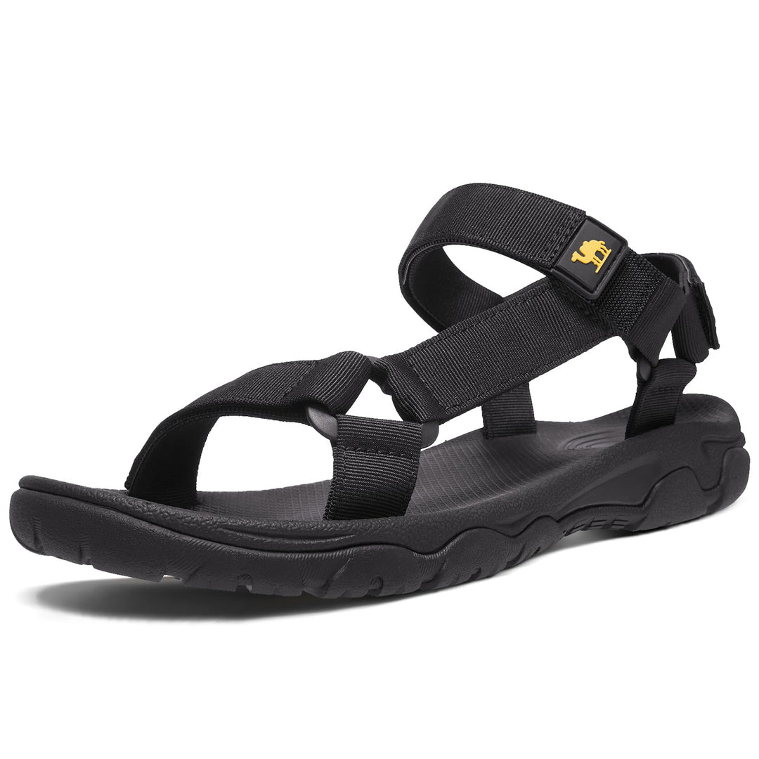 CAMELSPORTS Men's Hiking Sandals Open Toe Outdoor Beach Sandal Waterproof Sport Sandals Water Shoes for Athletic Walking