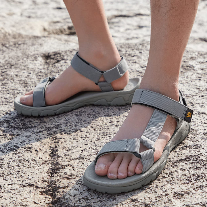 CAMELSPORTS Men's Hiking Sandals Open Toe Outdoor Beach Sandal Waterproof Sport Sandals Water Shoes for Athletic Walking