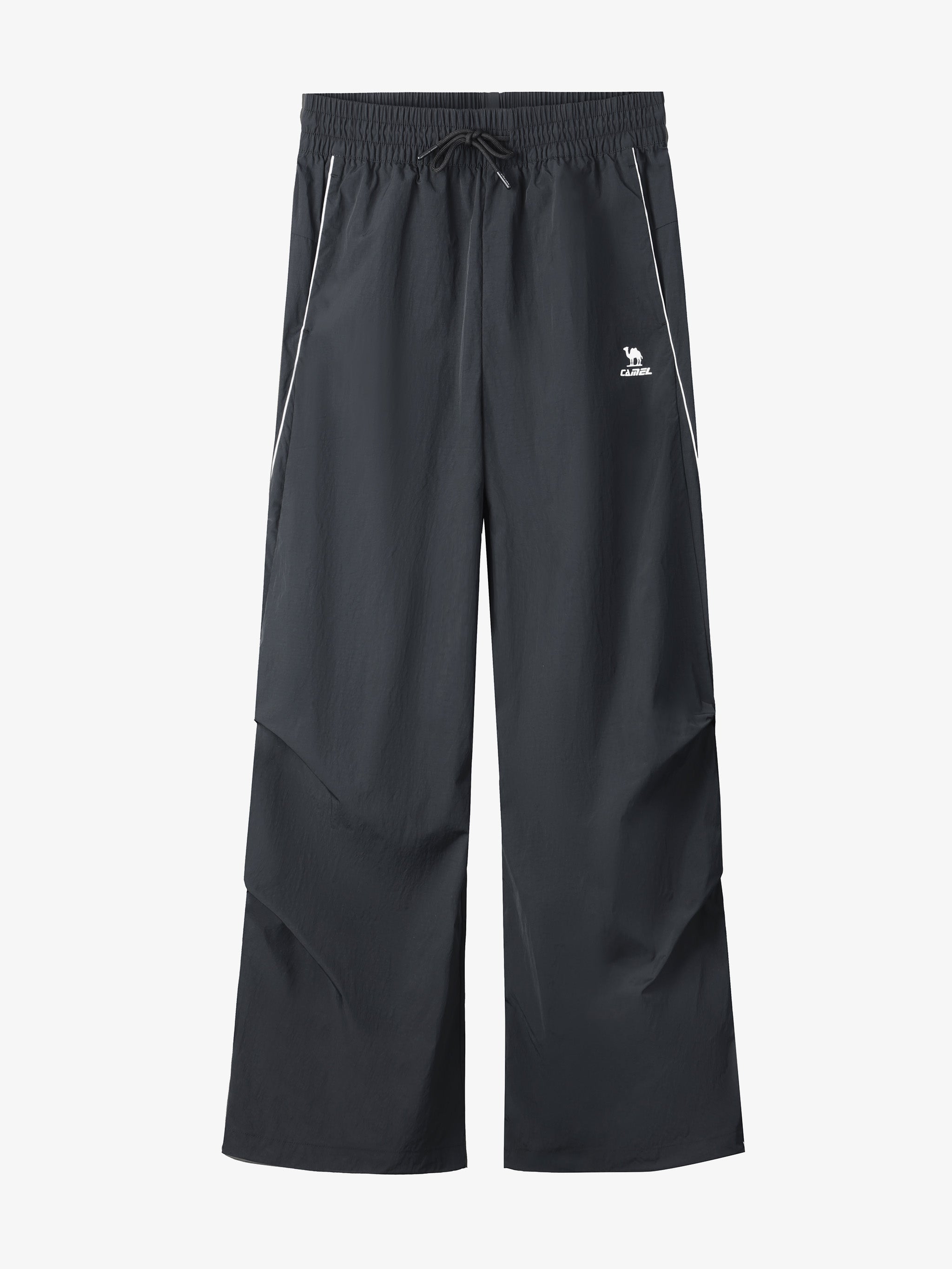 CAMEL Women's Lightweight Wide-Leg Outdoor Pants - C26BA66007-hei1
