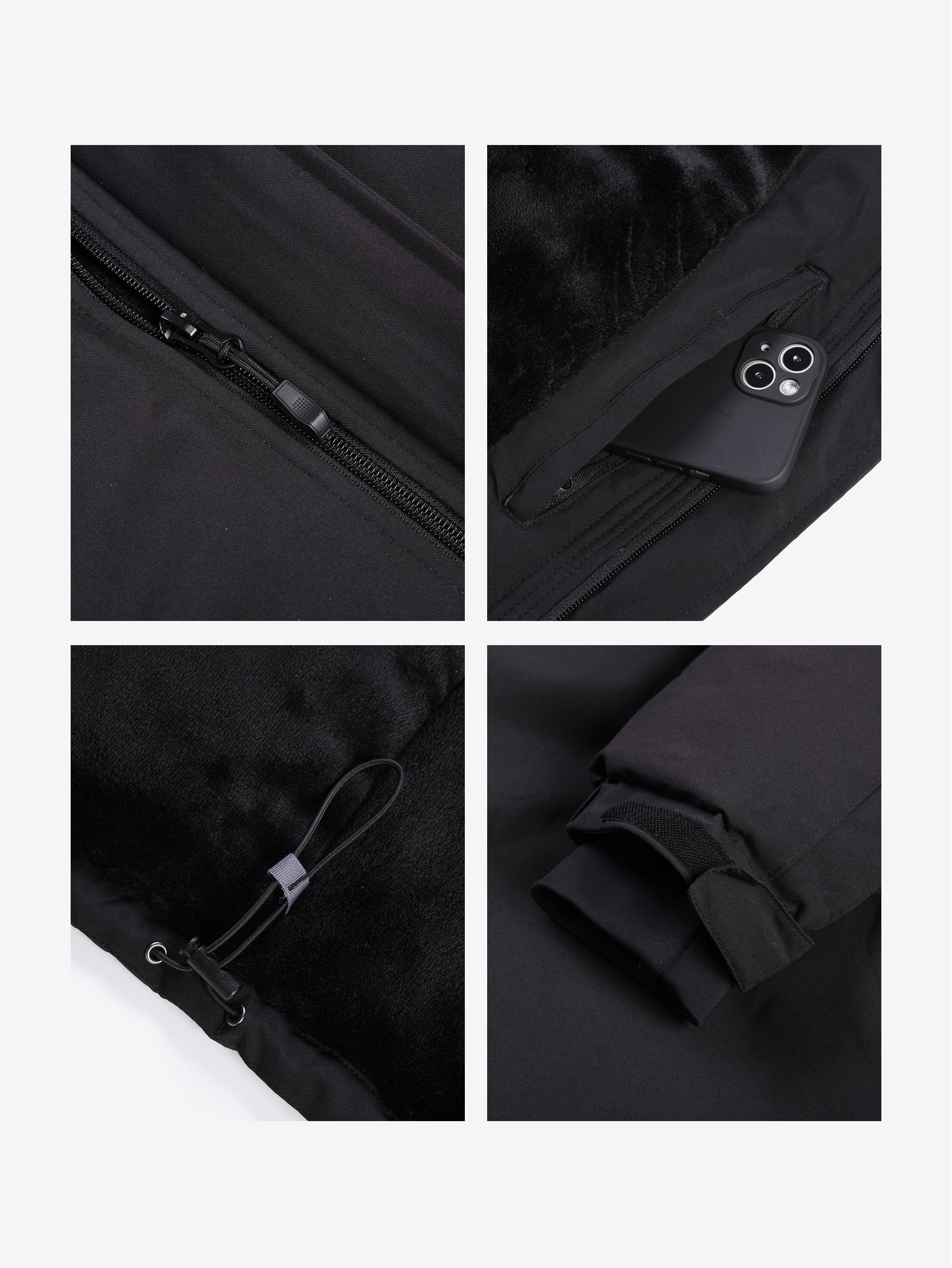 Men’s Urban Edge Fleece Rain Jacket