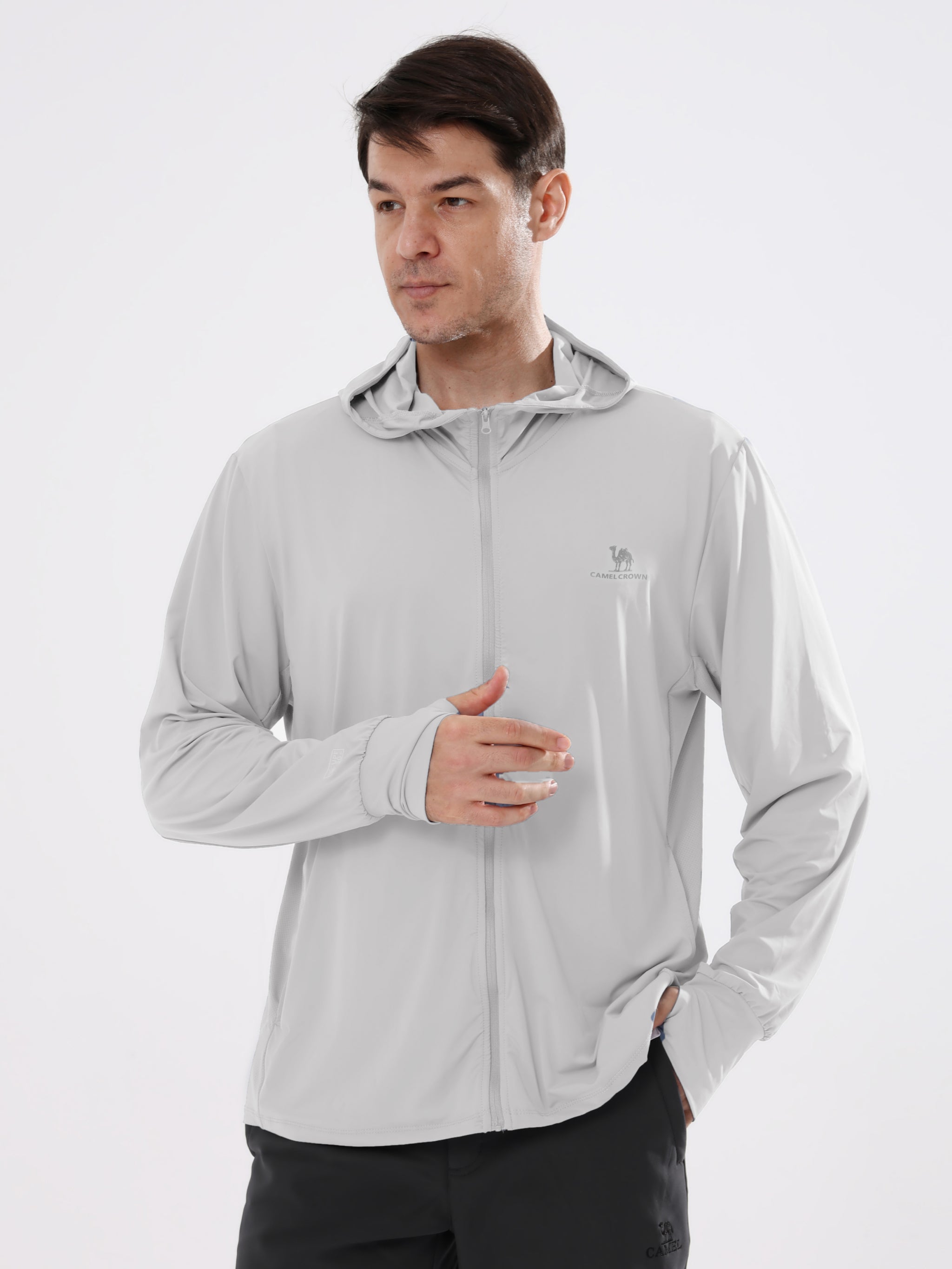 Men's UPF 50+ Hooded Sun Jacket