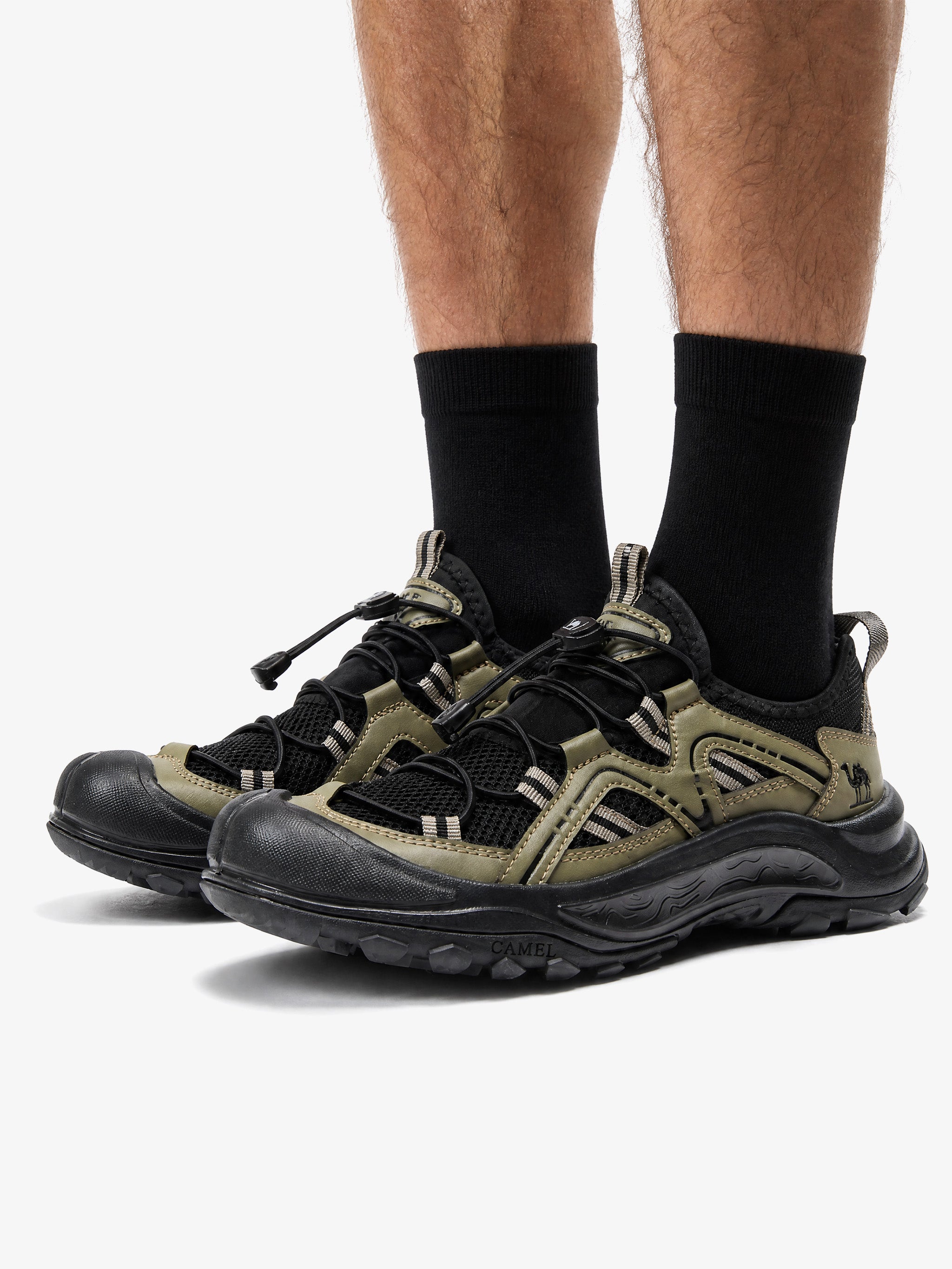Men's Quick-Lace Breathable Hiking Shoes