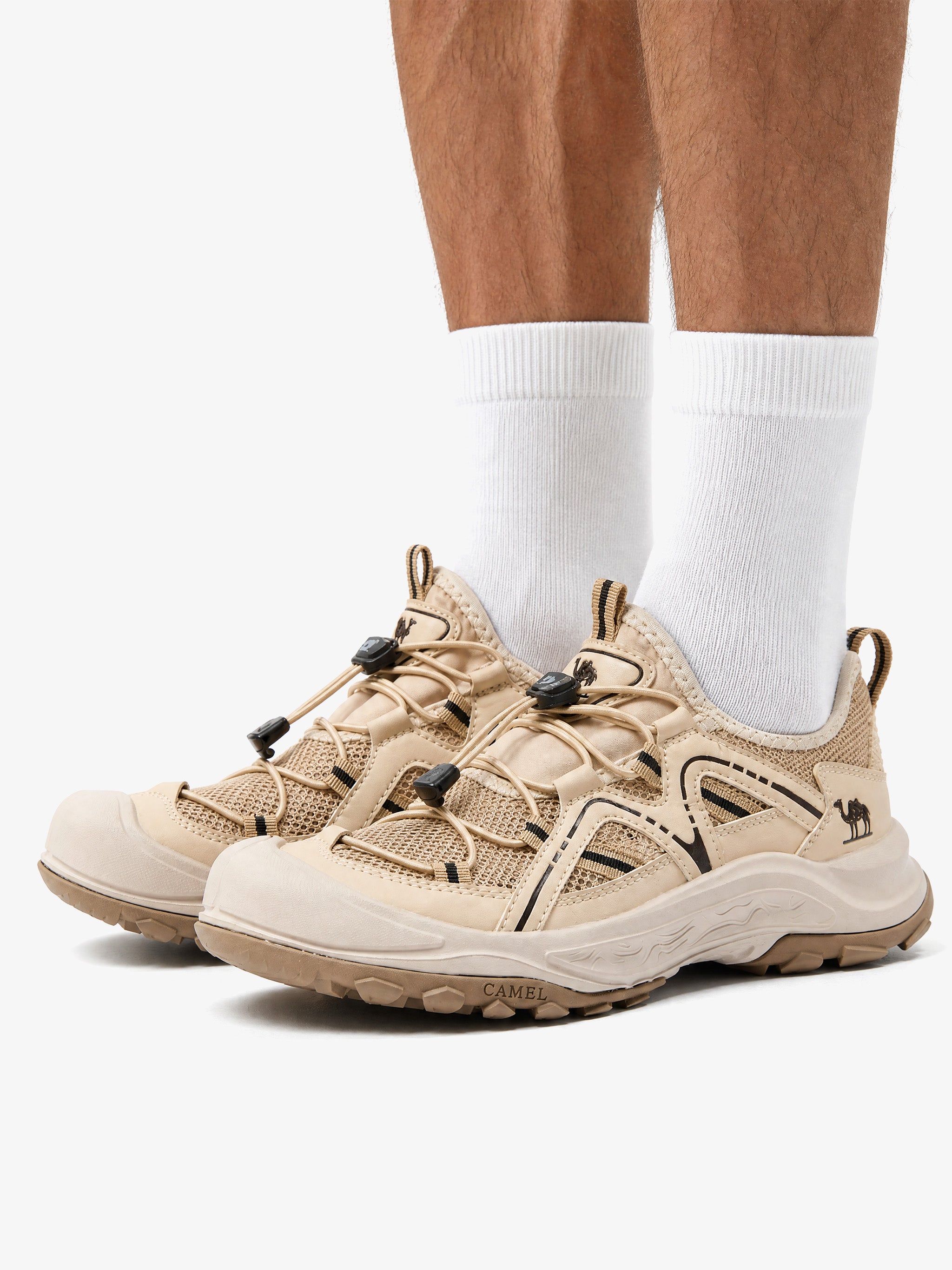 Men's Quick-Lace Breathable Hiking Shoes