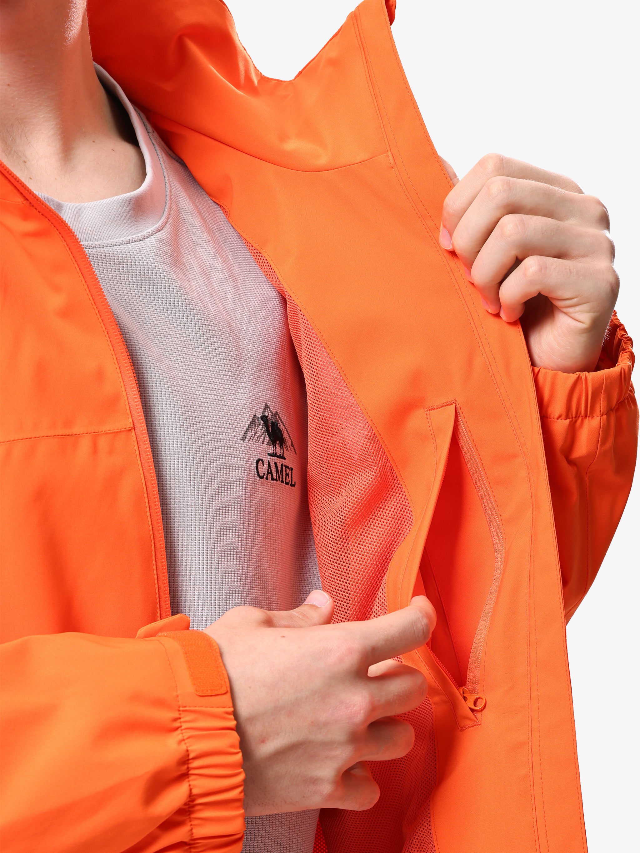 Camel Interstellar Traverse TOPEAK-TEX® Hardshell Jacket – camel
