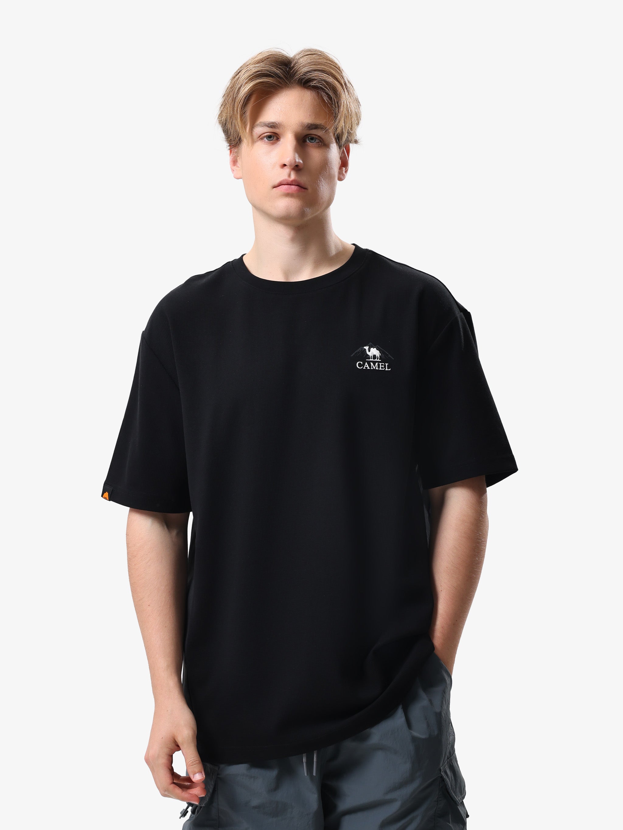 Camel Men's Breathable Waffle T-Shirt – camel outdoor