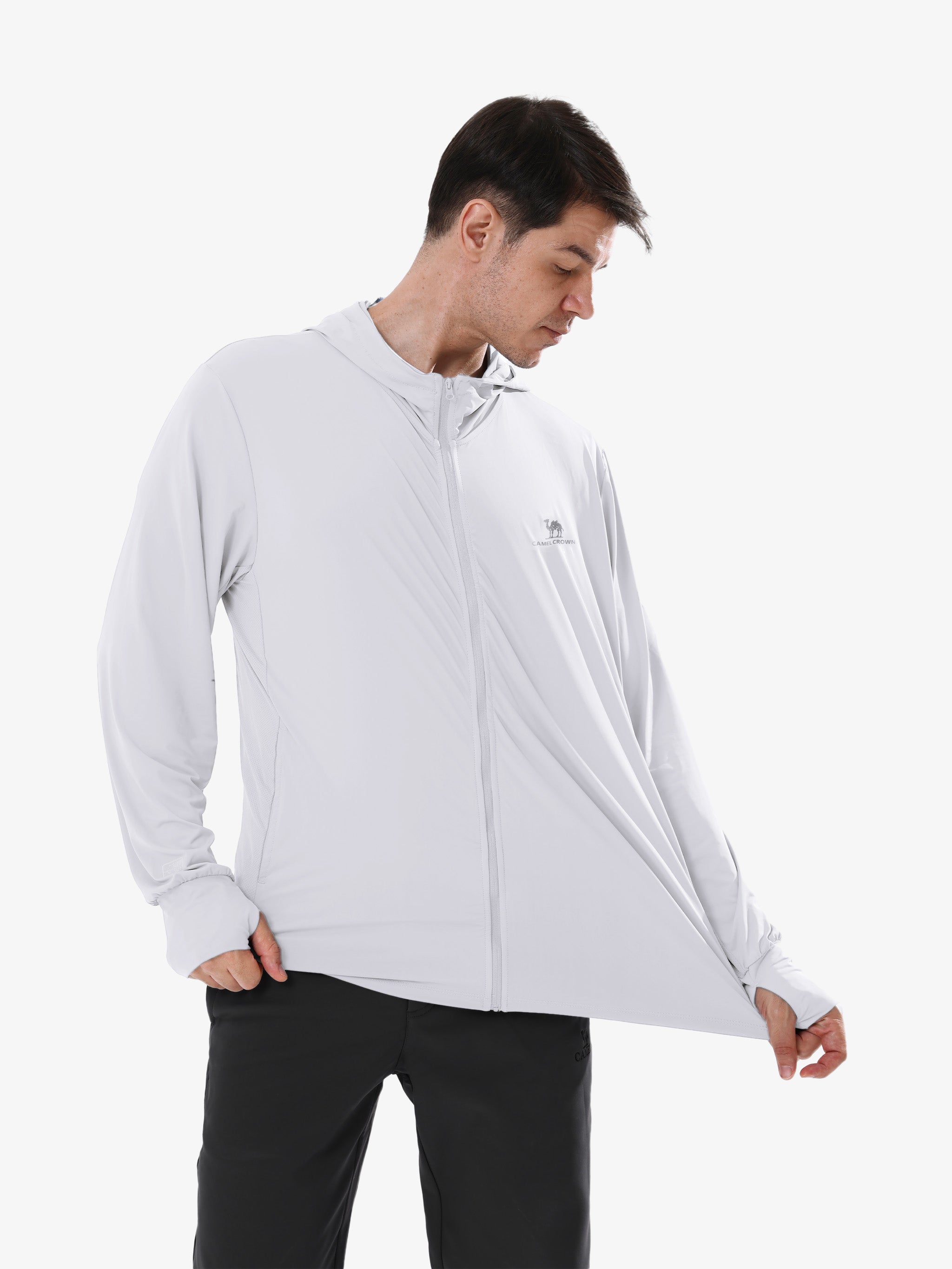 Men's UPF 50+ Hooded Sun Jacket