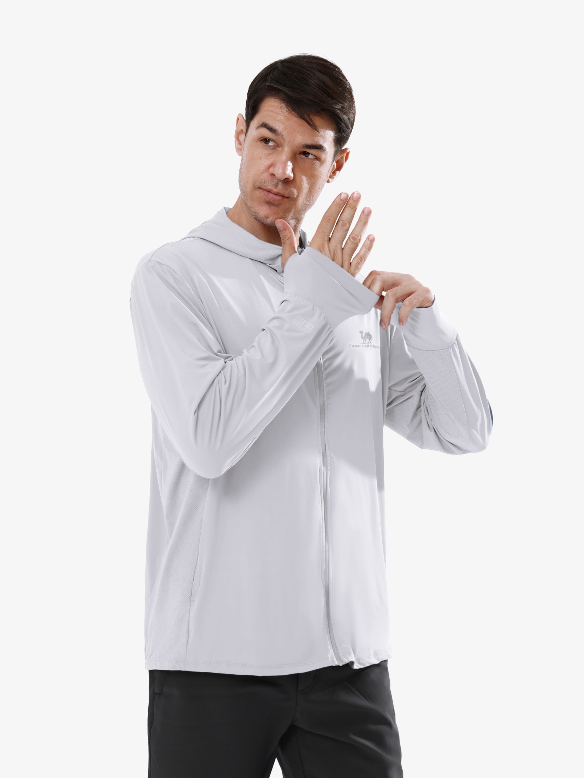 Men's UPF 50+ Hooded Sun Jacket