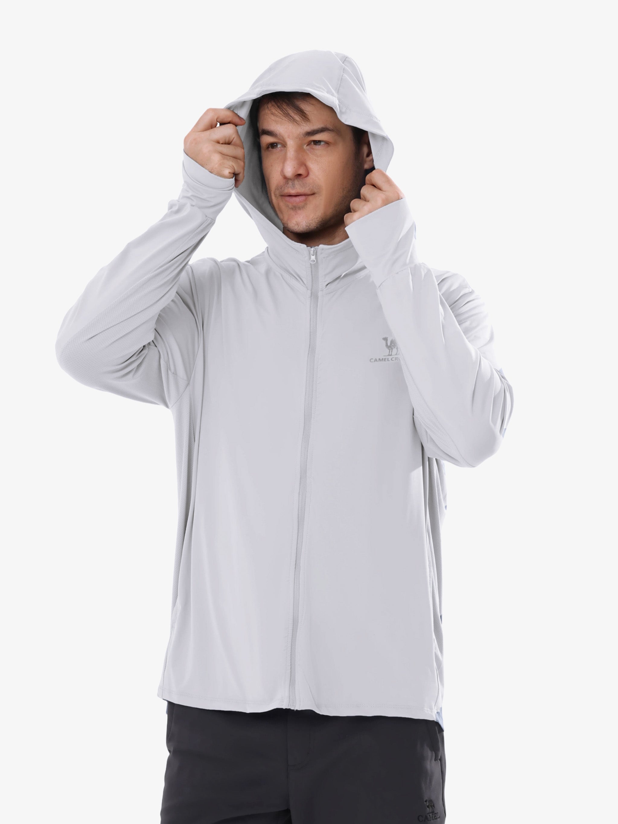 Men's UPF 50+ Hooded Sun Jacket