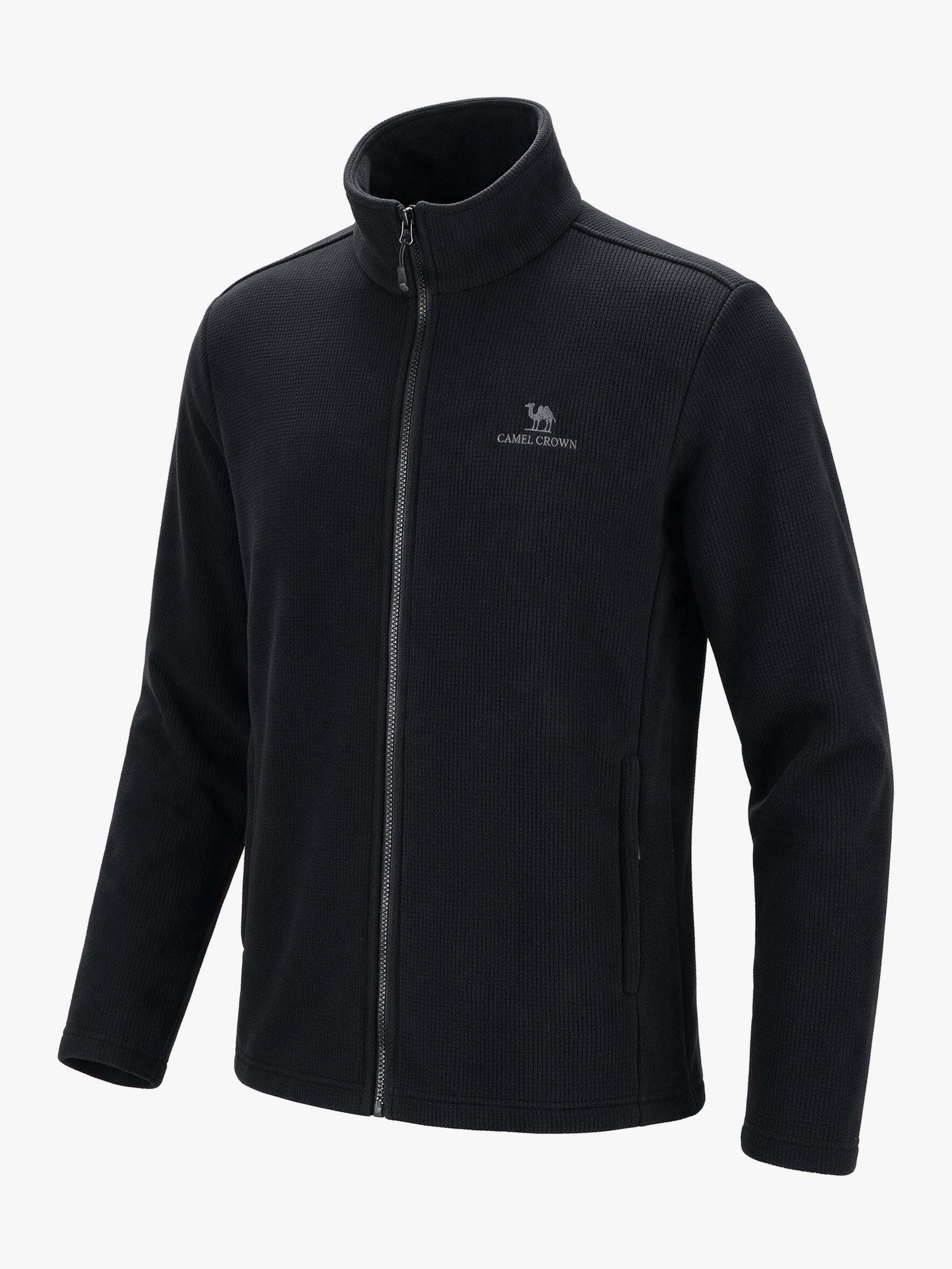 CAMEL Men's Hooded Fleece Jacket - Z16CA6B010-hei1
