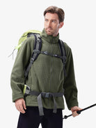 CAMEL Men's Hooded Fleece Jacket - Z16CA6B010-lv5