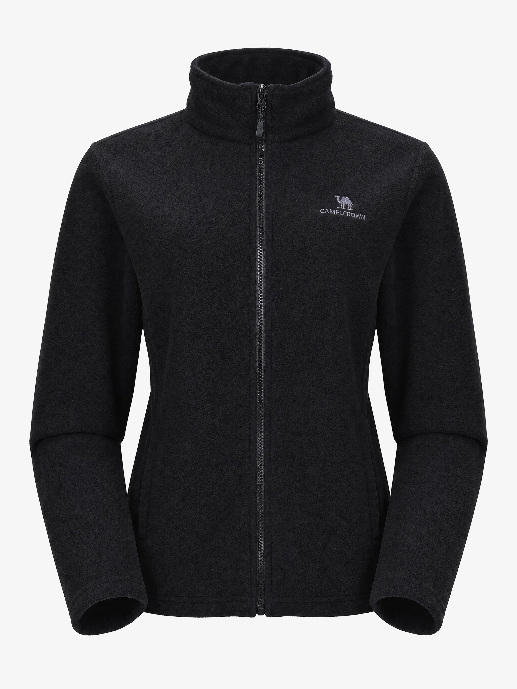 CAMEL Women's Hooded Fleece Jacket - Z26CA6B013-hei1