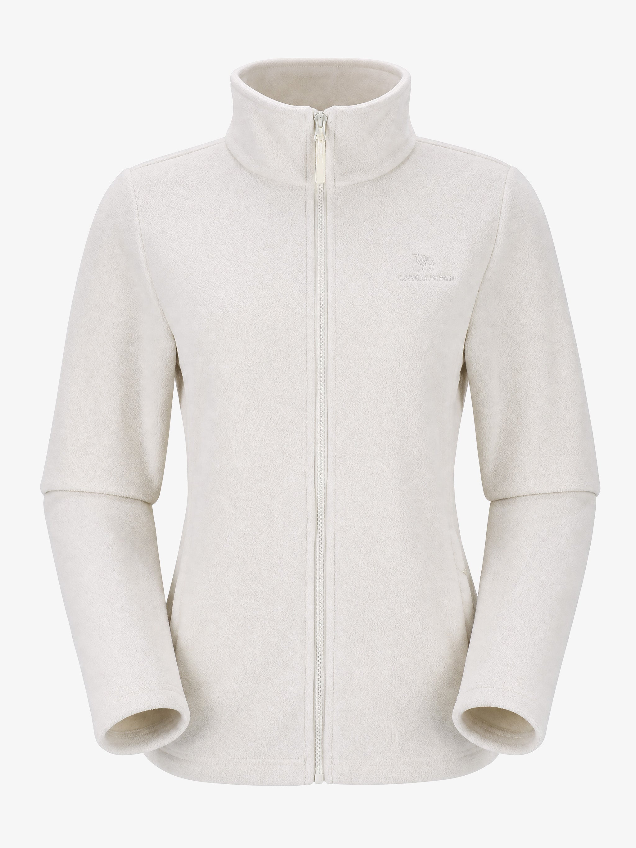 CAMEL Women's Hooded Fleece Jacket - Z26CA6B013-hui1