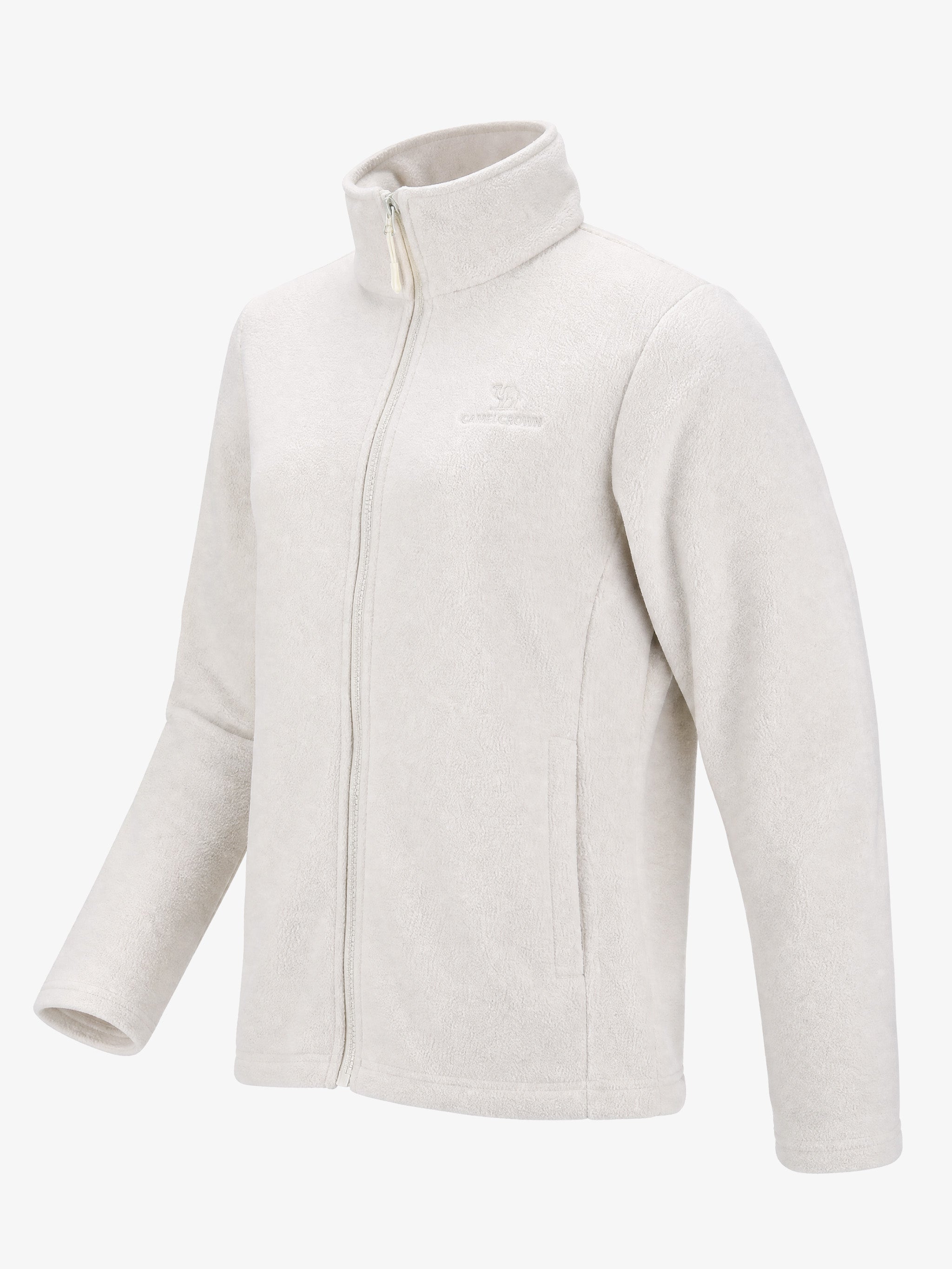 CAMEL Women's Hooded Fleece Jacket - Z26CA6B013-hui2