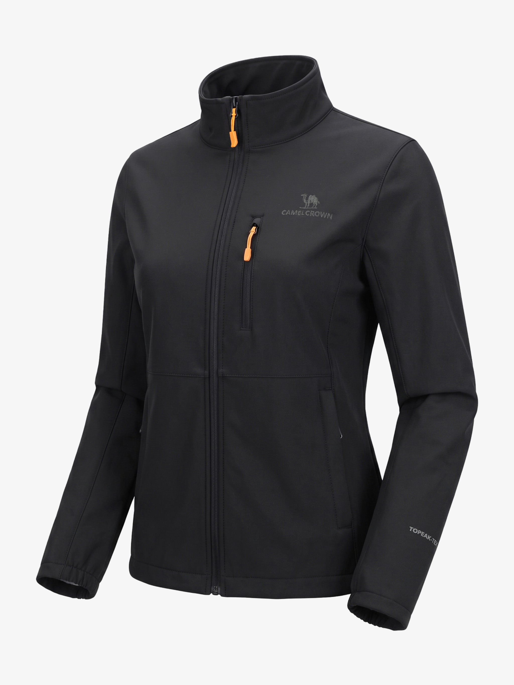 CAMEL Women's Softshell Jacket - Z26CZ35011-hei2