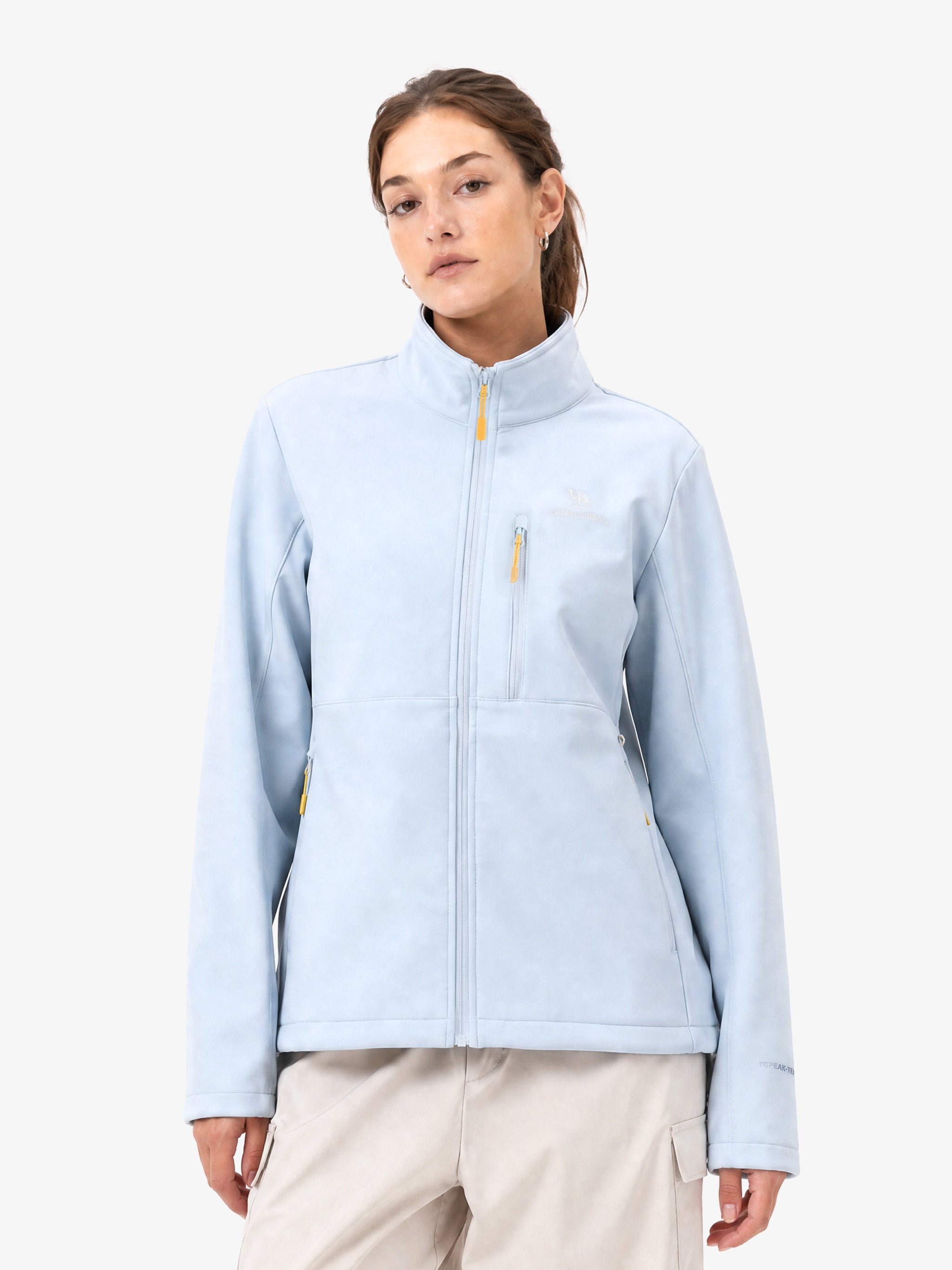 CAMEL Women's Softshell Jacket - Z26CZ35011-lan3