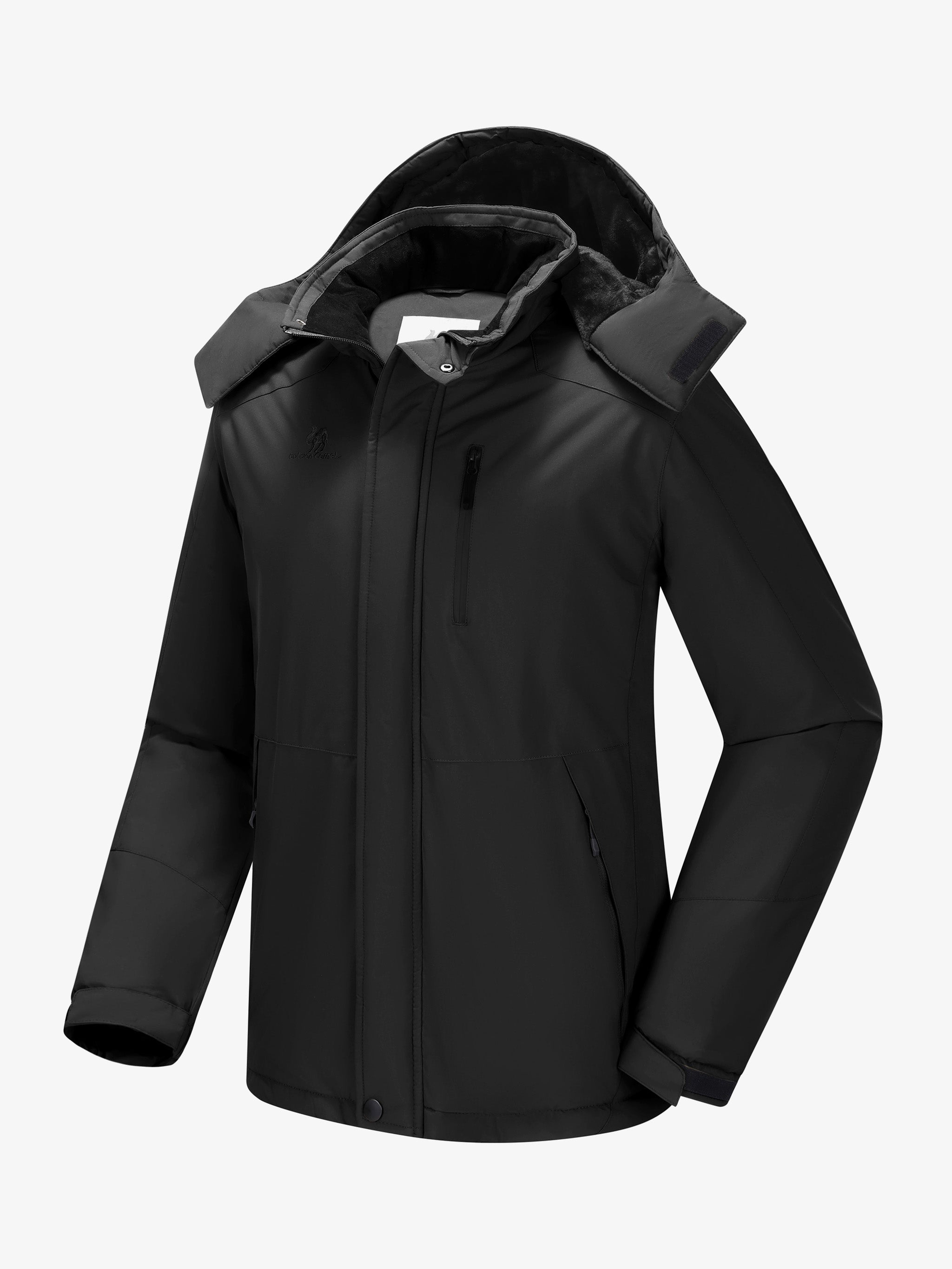 CAMEL Men's Padded Outdoor Jacket - ZA12264556H-hei3