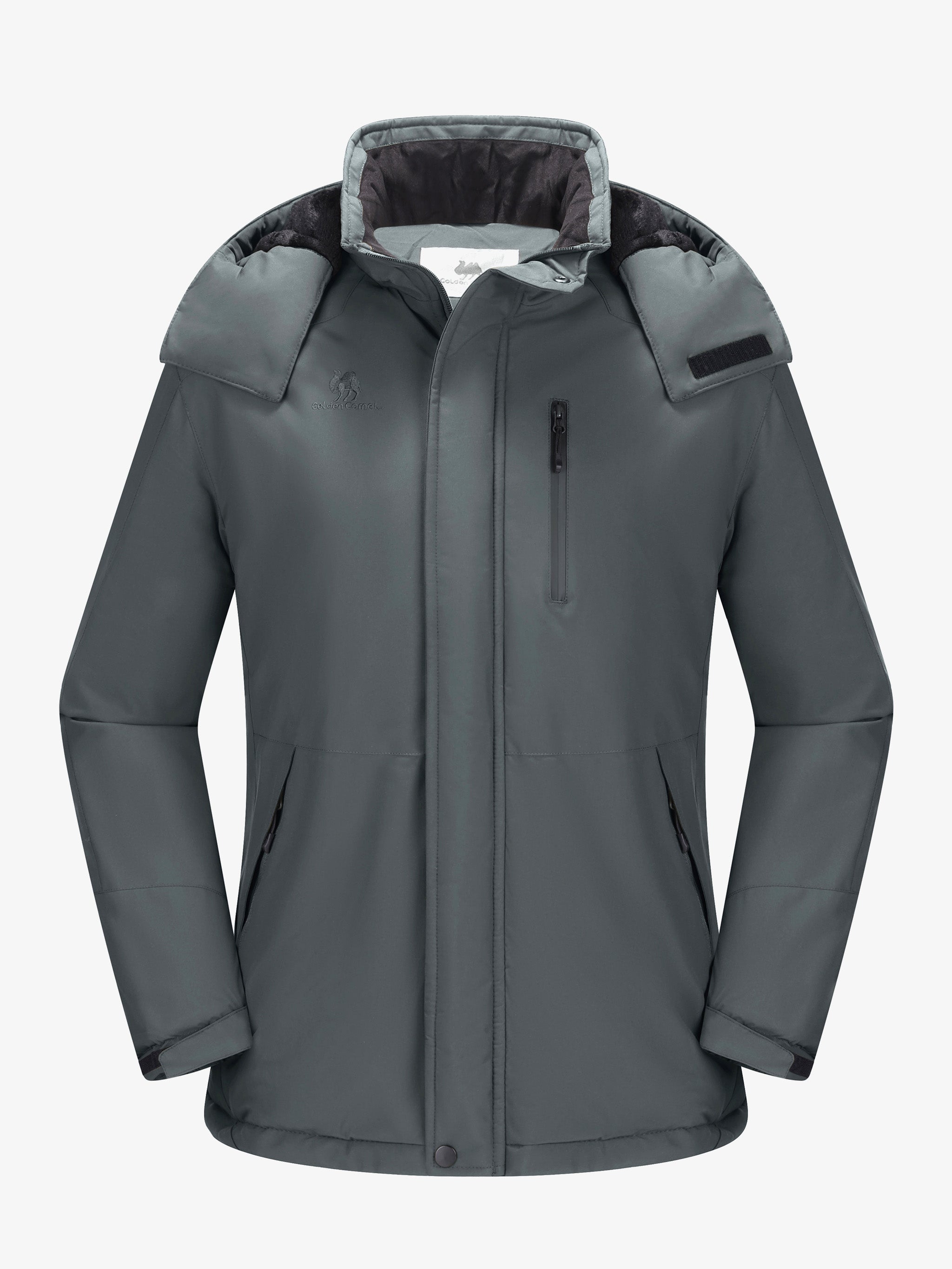 CAMEL Men's Padded Outdoor Jacket - ZA12264556H-hui1