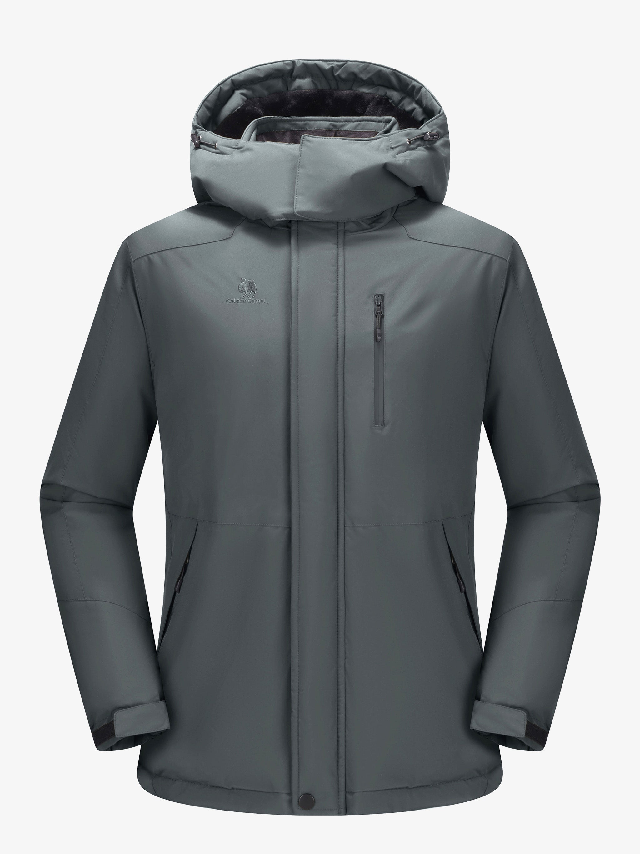 CAMEL Men's Padded Outdoor Jacket - ZA12264556H-hui2