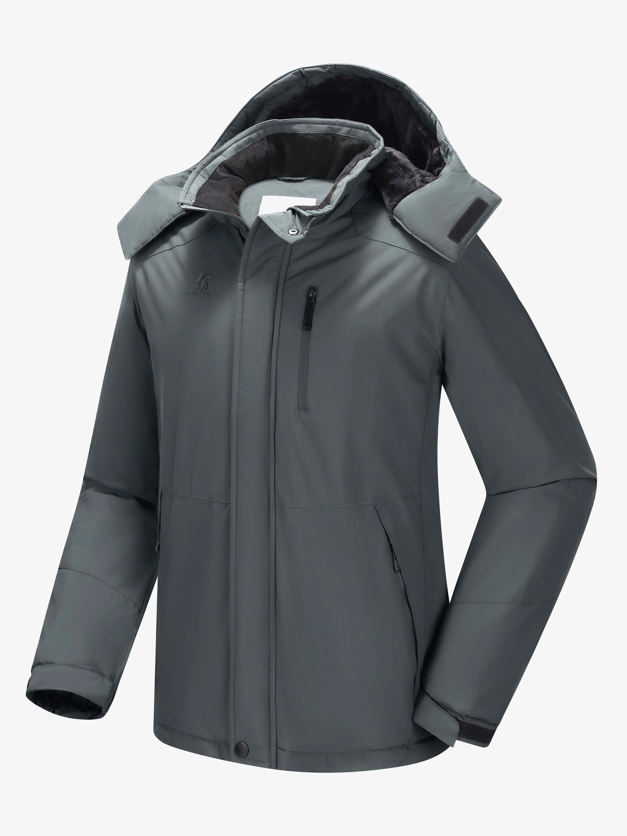 CAMEL Men's Padded Outdoor Jacket - ZA12264556H-hui3