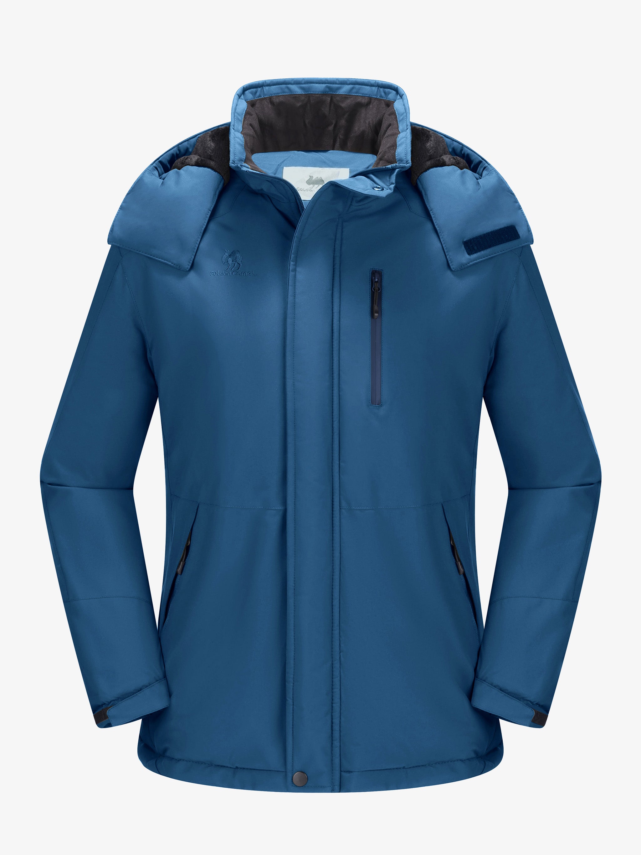 CAMEL Men's Padded Outdoor Jacket - ZA12264556H-lan1