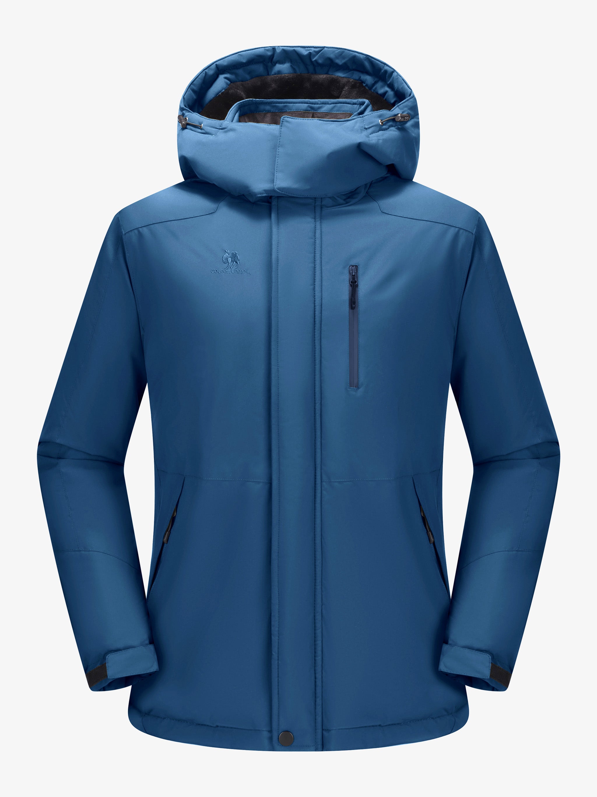 CAMEL Men's Padded Outdoor Jacket - ZA12264556H-lan2